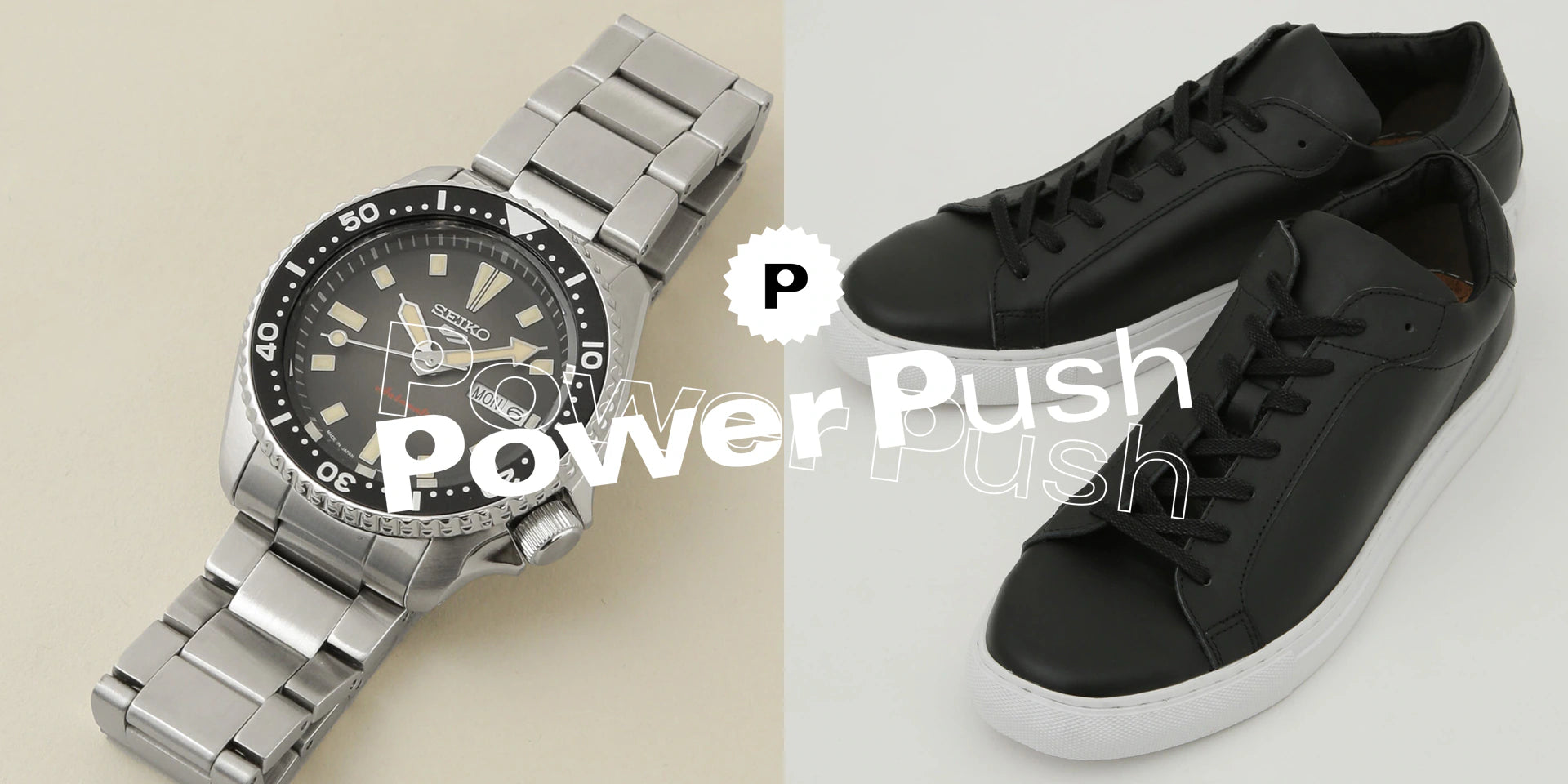 MP230901 【MEN'S】Power Push コーデに差がつく小物アイテム