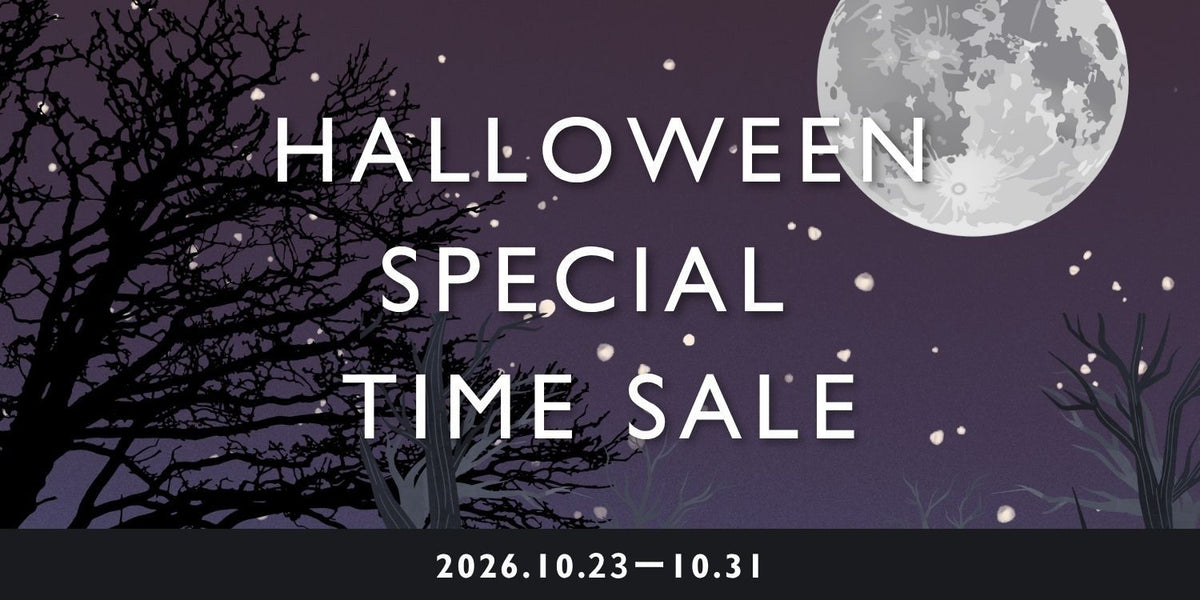 26AW10%OFF用【HALLOWEEN SPECIAL TIMESALE】