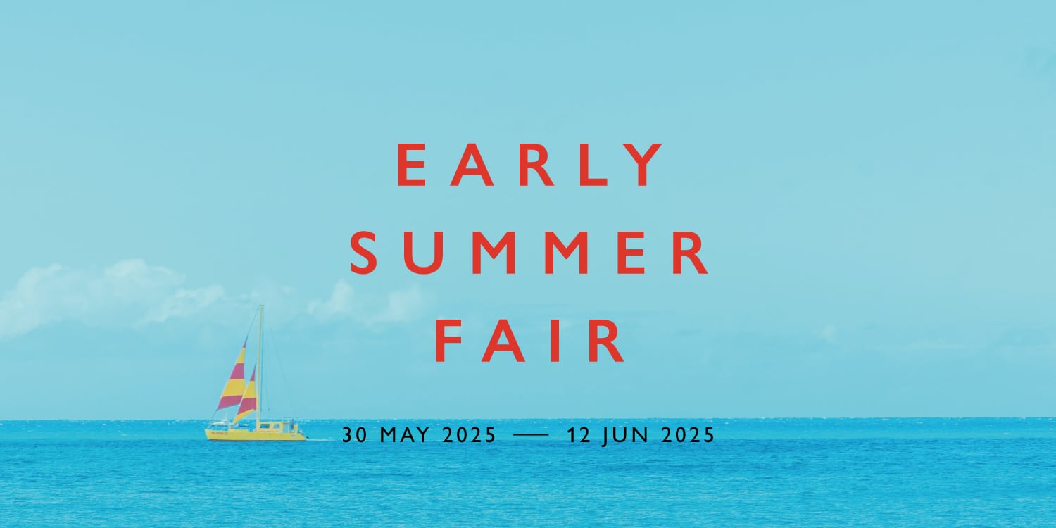 Early Summer FAIR | 初夏アイテムが今だけタイムセール価格に!