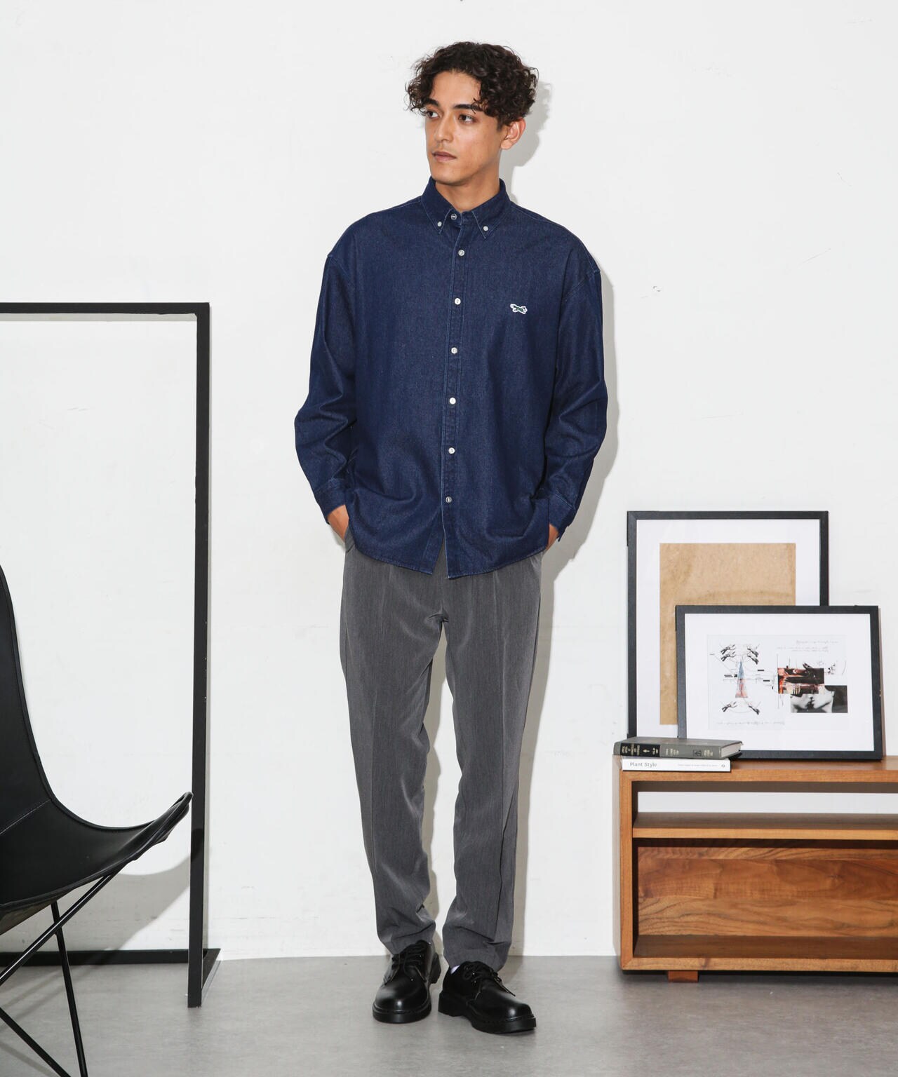 「Penney's別注」デニムシャツ 長袖 6723220221