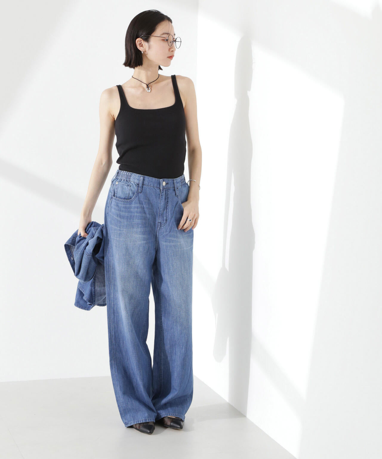 Healthy DENIM/Breezy Pink Pepper Easy デニム 6715127039