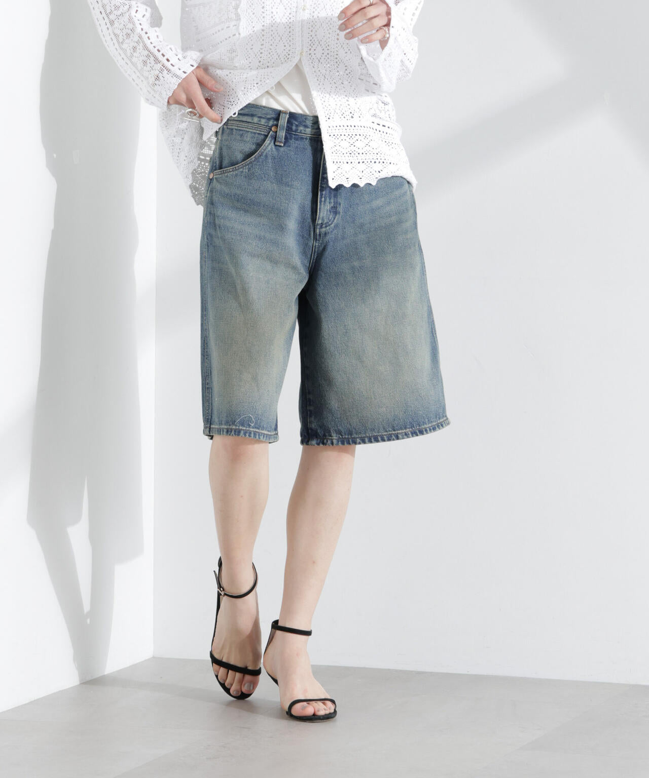 Wrangler/DENIM SHORTS 6715128003