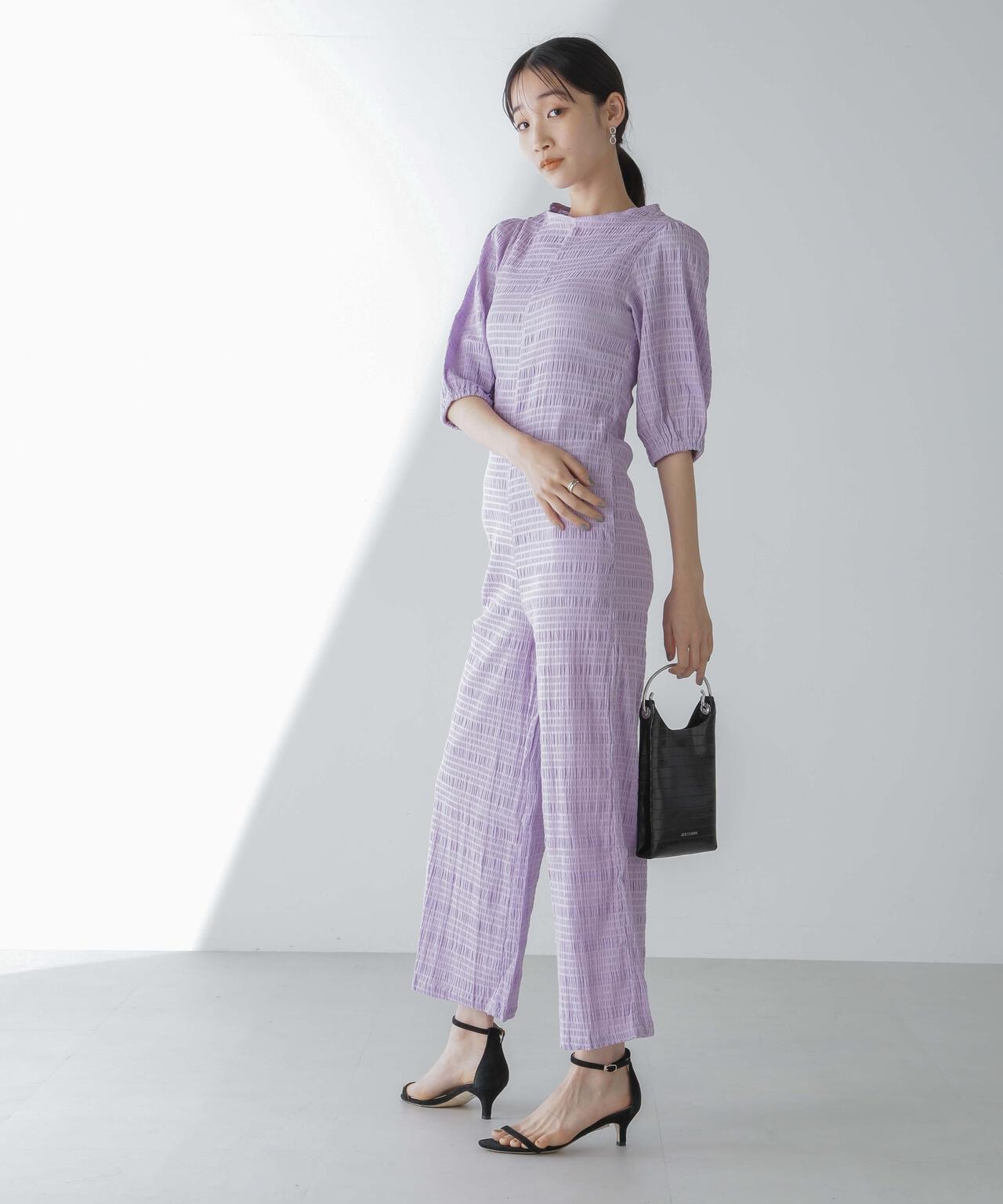 RITA ROW/Puffy sleeves jumpsuit 6714119047