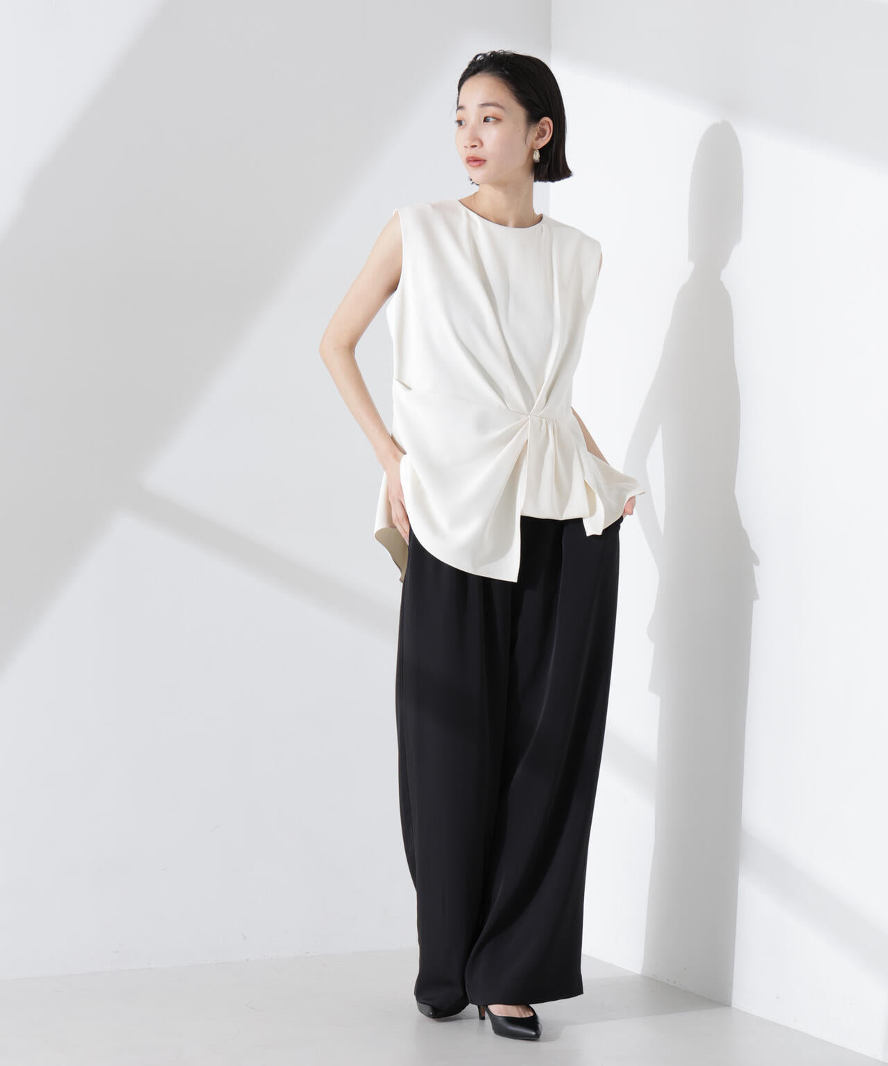 troisieme chaco/ダブルクロス 2WAYセットアップパンツ 6715129003