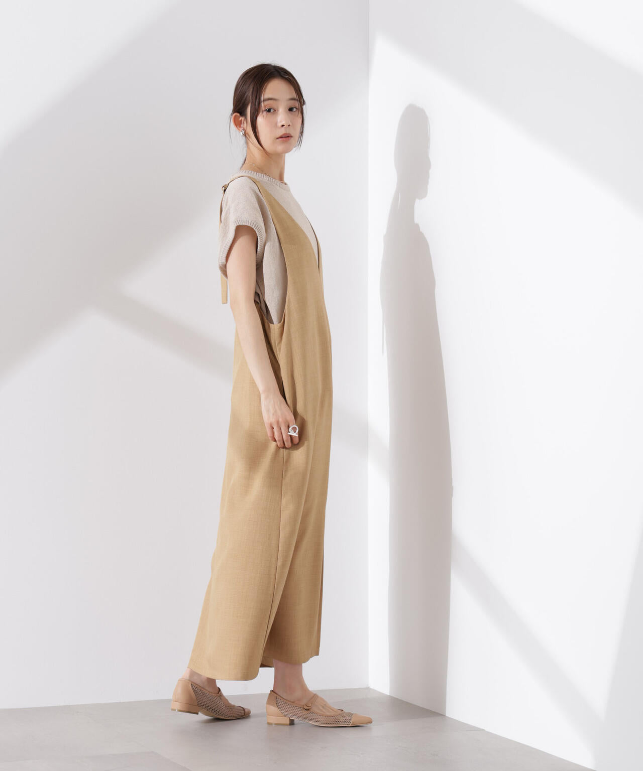 前後2wayサロペットワンピース 6735119330