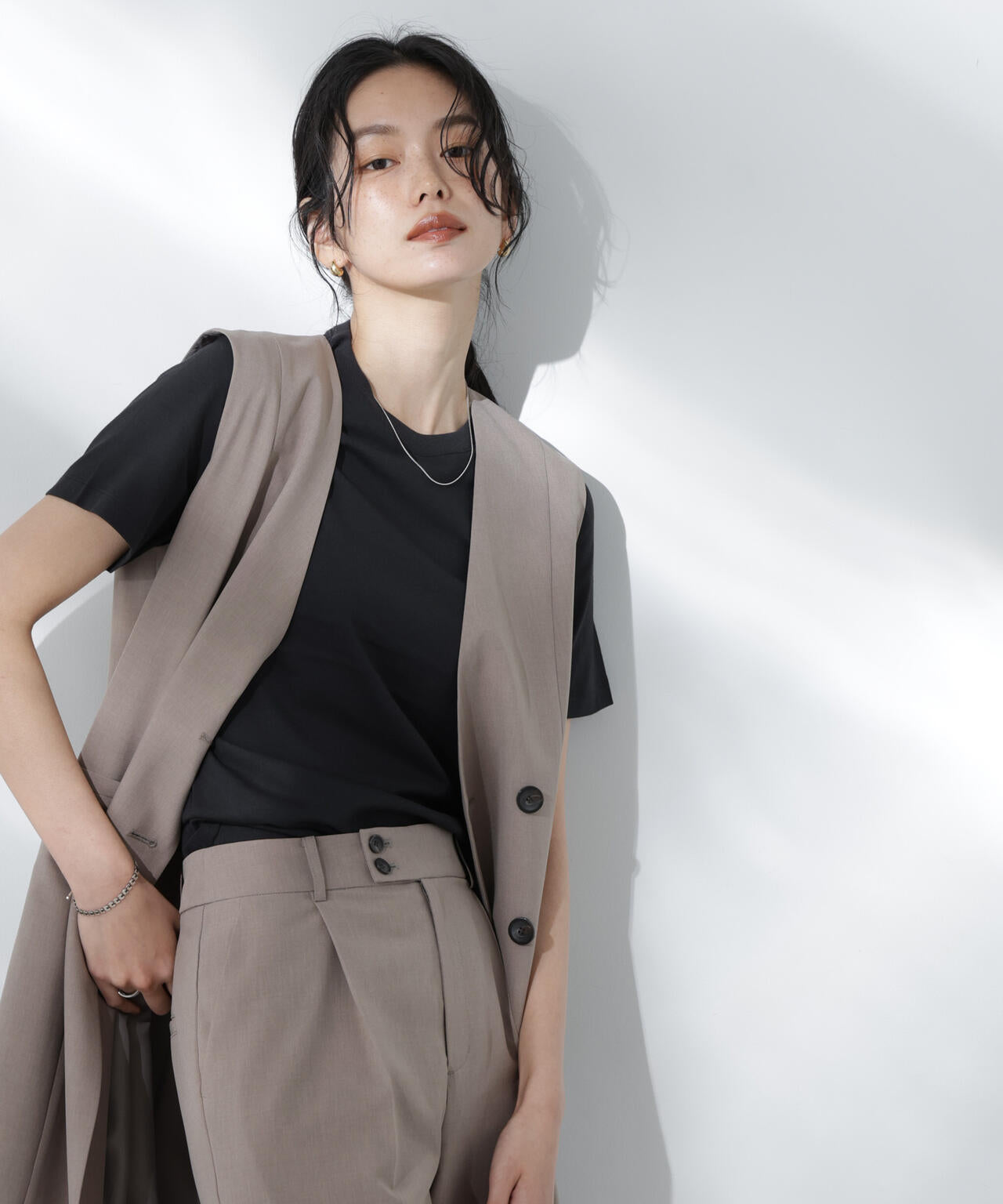Anti Soaked(R) 汗染み防止クルーネックTシャツ 6695124300