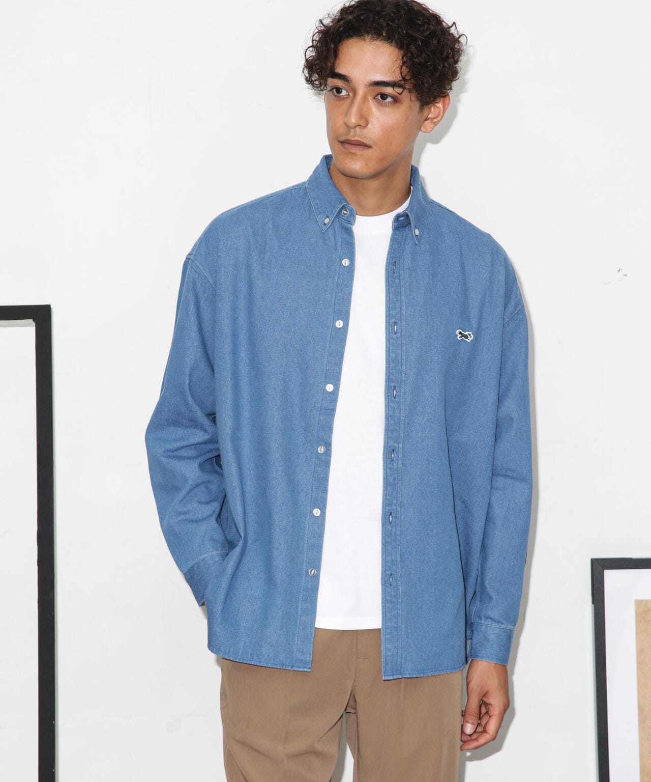 「Penney's別注」デニムシャツ 長袖 6723220221