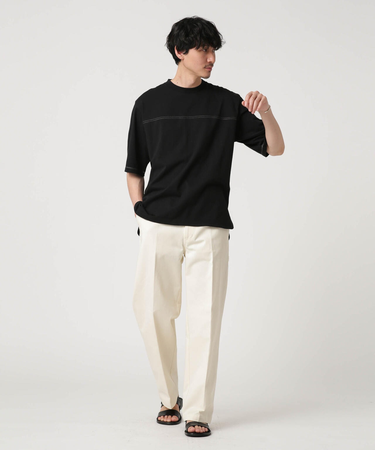 LB.03/コットンフットボールTシャツ 6683124246