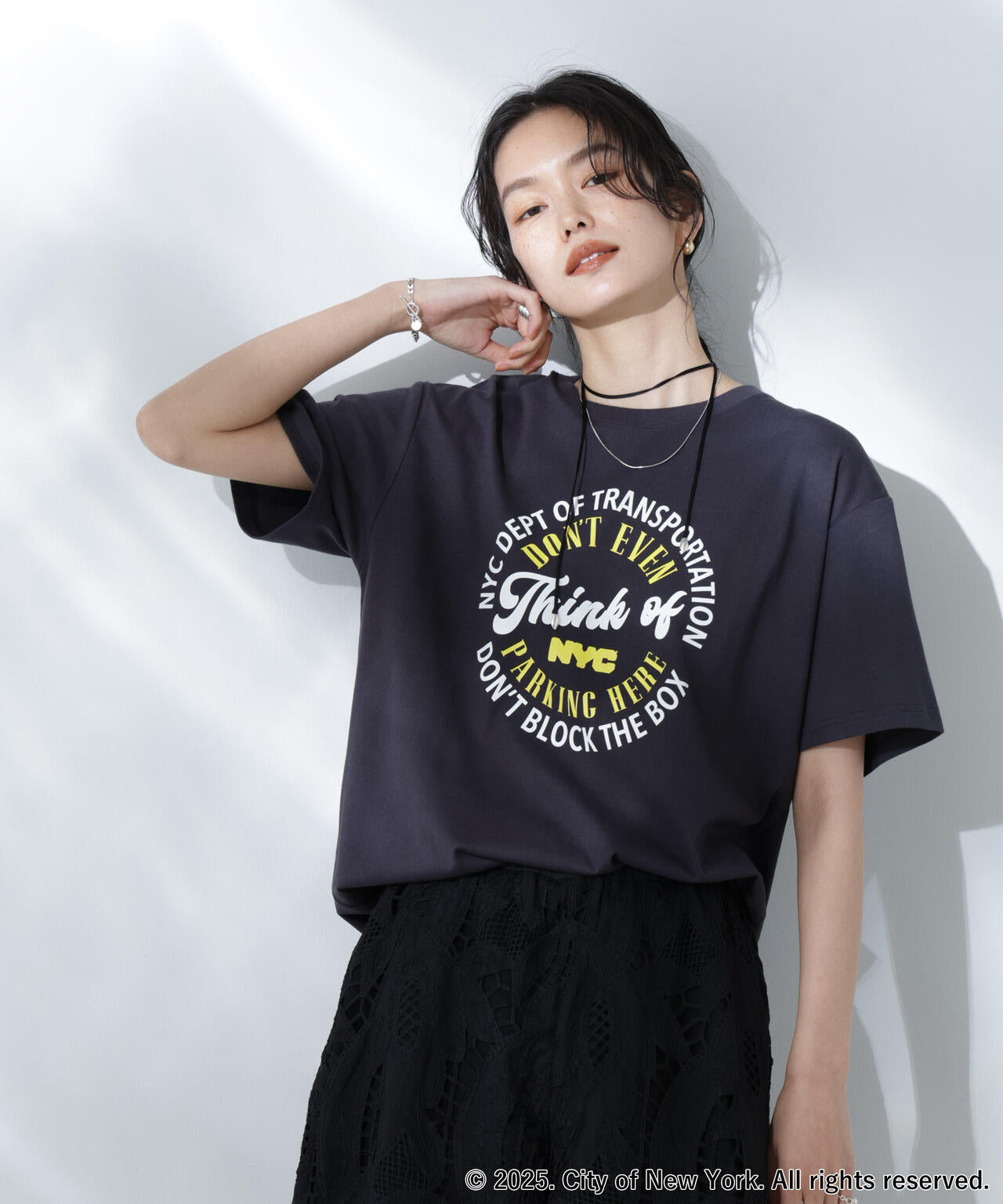 GOOD ROCK SPEED×Anti Soaked(R) 汗染み防止 NYC Tシャツ 6695124308