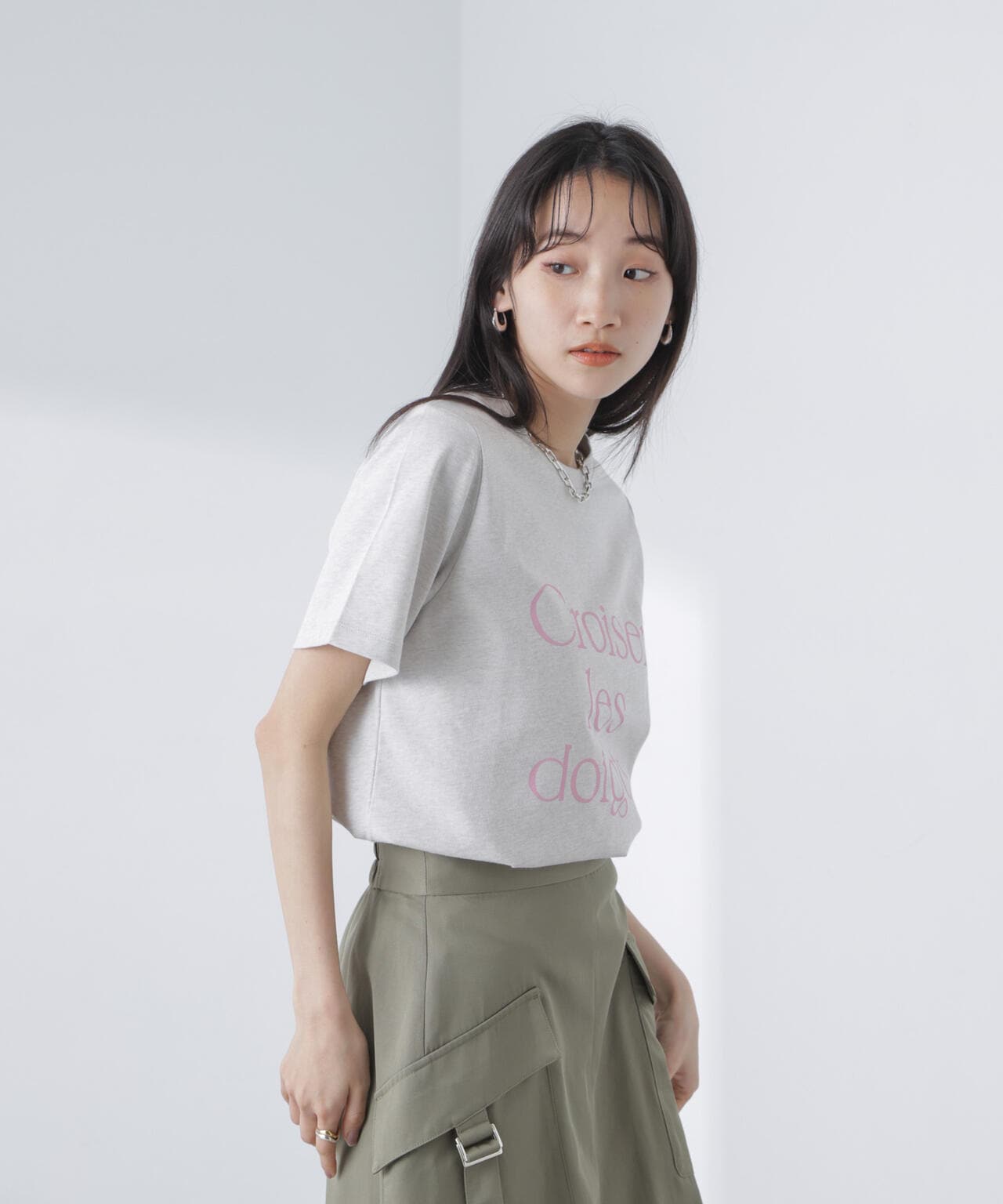 ロゴプリントTシャツ 6734124309