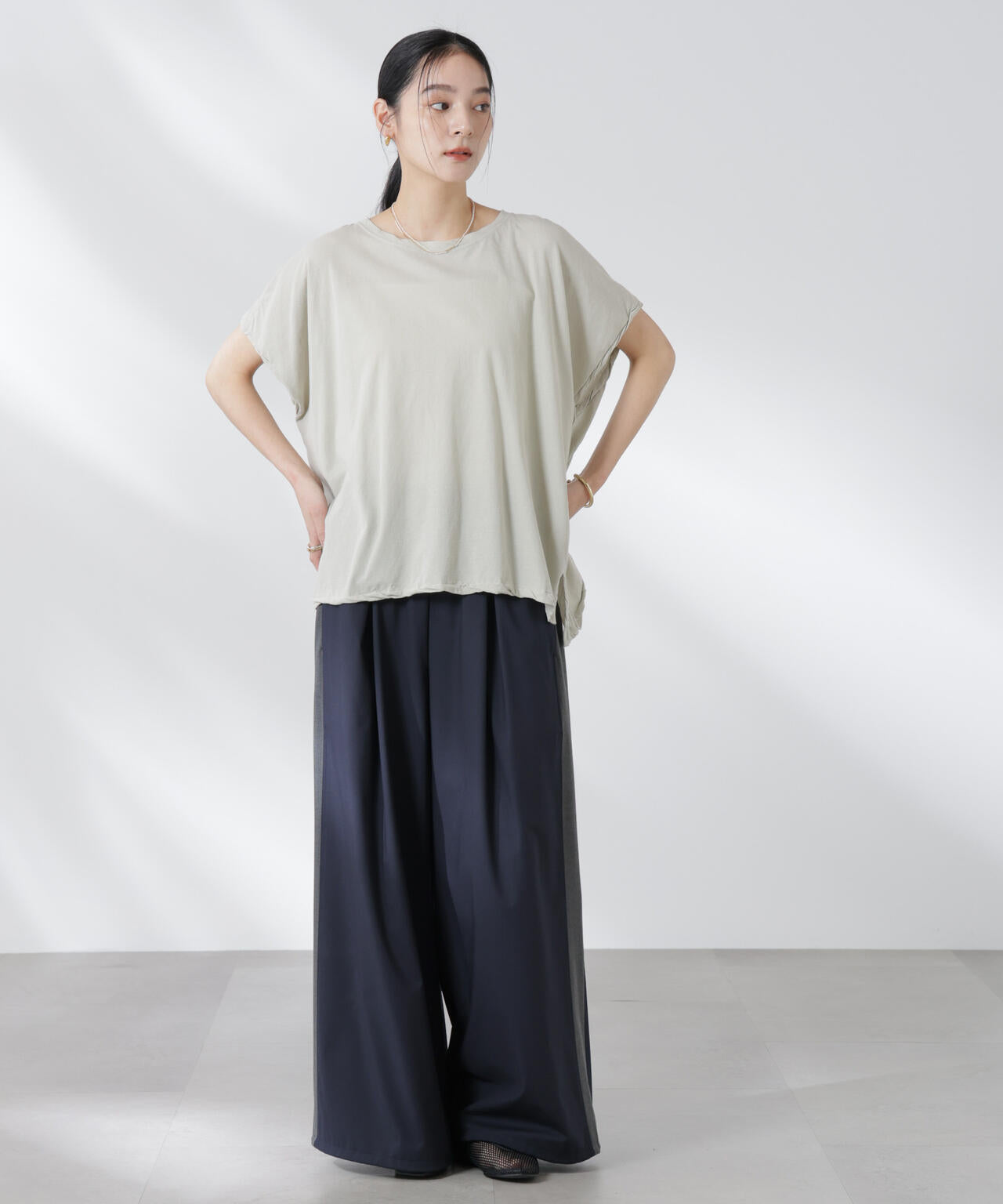 GREYCHORD/IVY フットボールデザインTシャツ 6715124022
