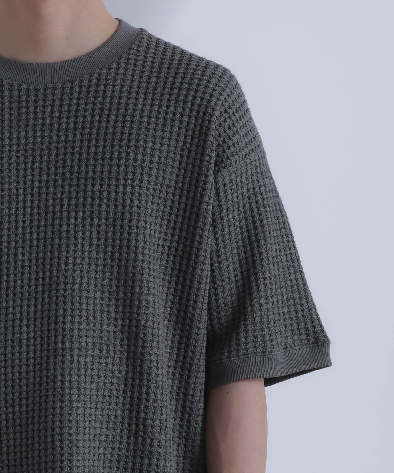 オニワッフルビッグTシャツ 五分袖 6724124212
