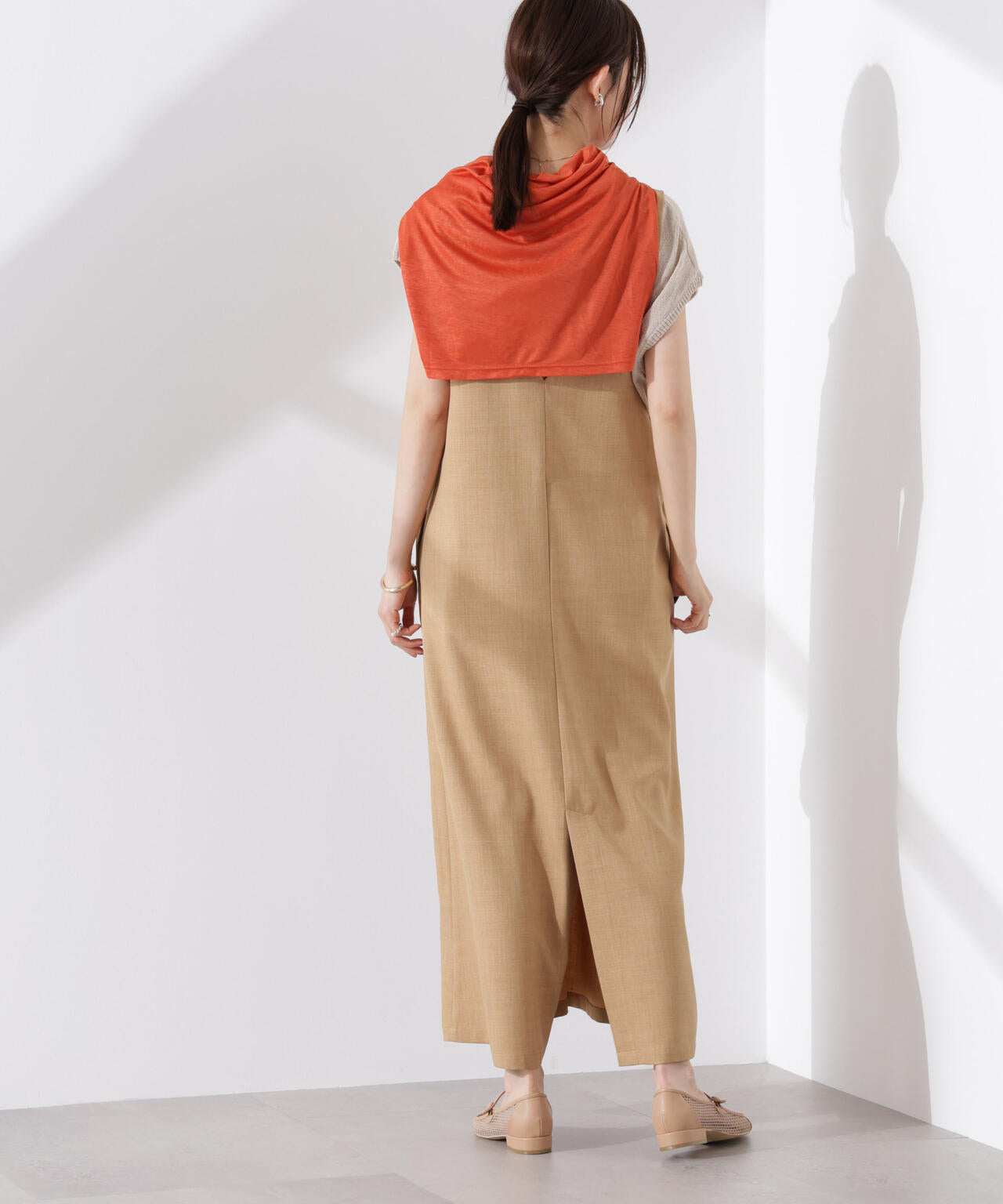 前後2wayサロペットワンピース 6735119330