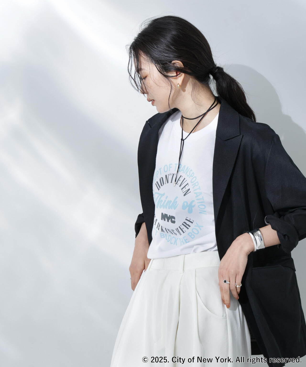 GOOD ROCK SPEED×Anti Soaked(R) 汗染み防止 NYC Tシャツ 6695124308