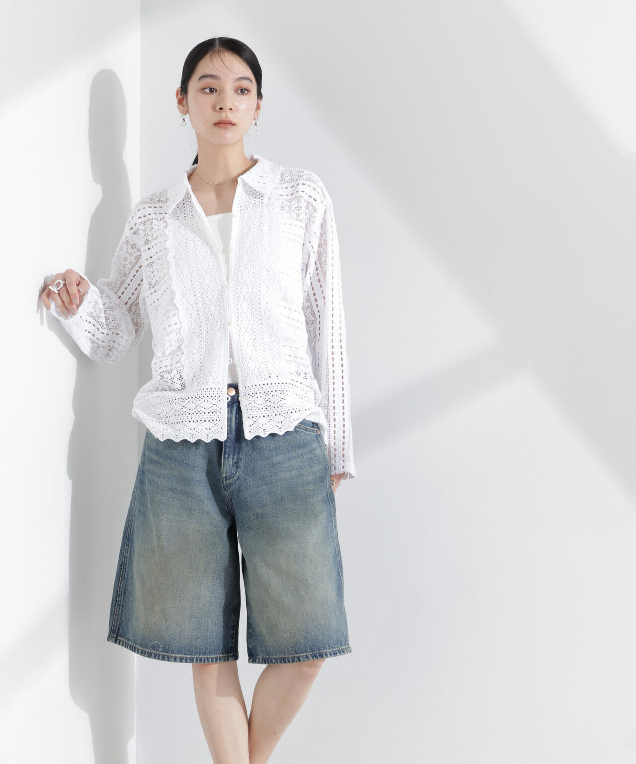 Wrangler/DENIM SHORTS 6715128003