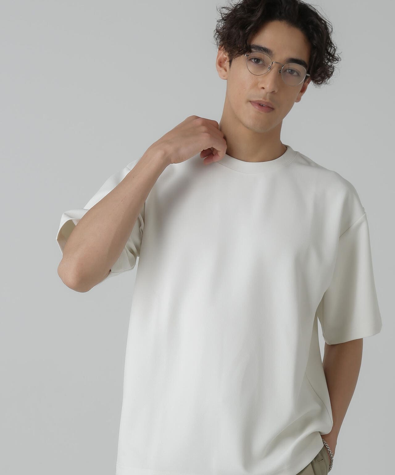 梨地ダンボールリラックスTシャツ(セットアップ可) 6724124230