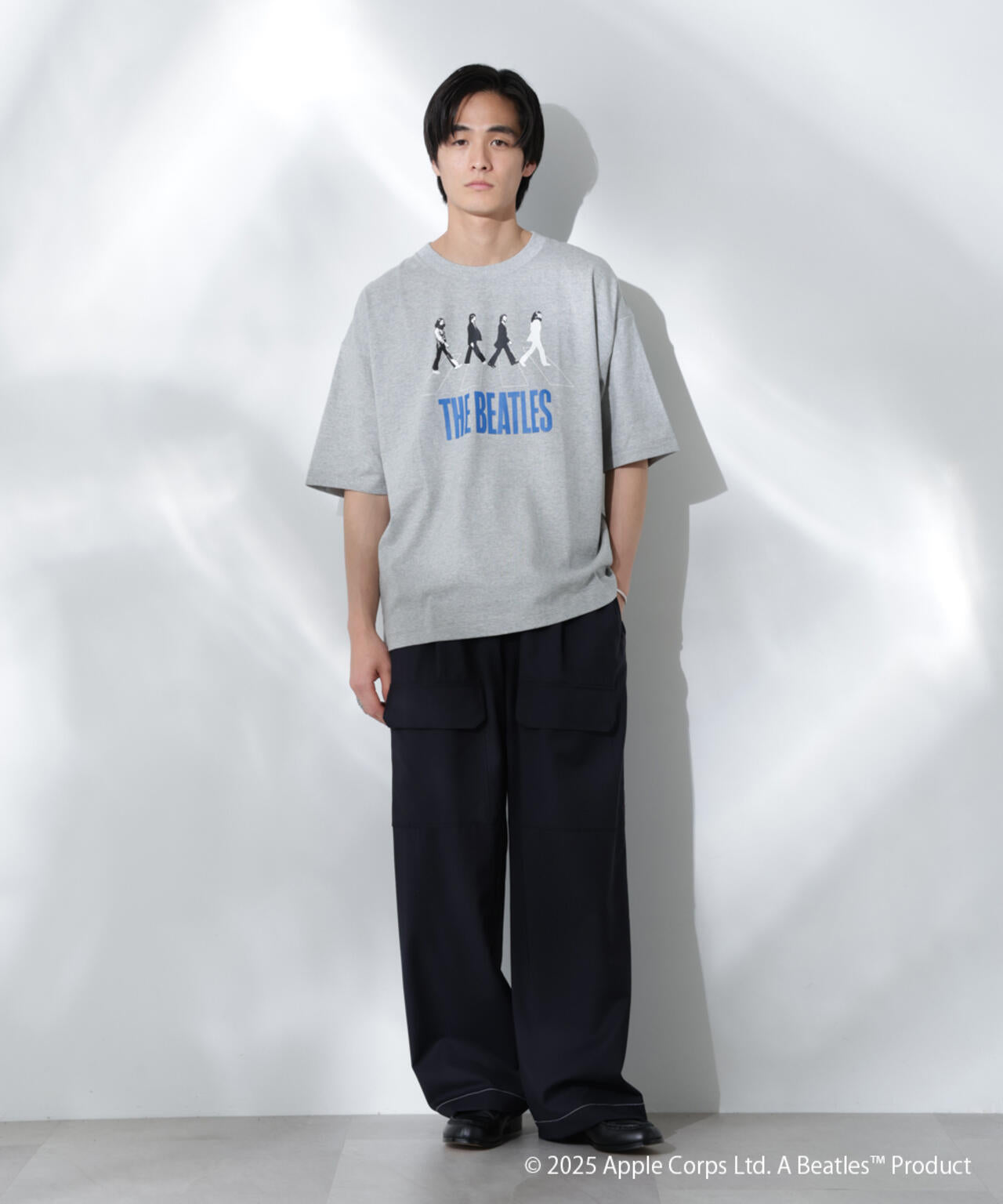 Anti Soaked(R)×BEATLES ABBEY ROAD汗染み防止Tシャツ 6685124217