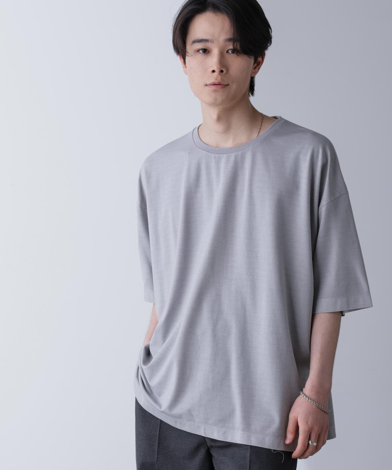 WEB限定/ピグメントビッグTシャツ 半袖 6724224203