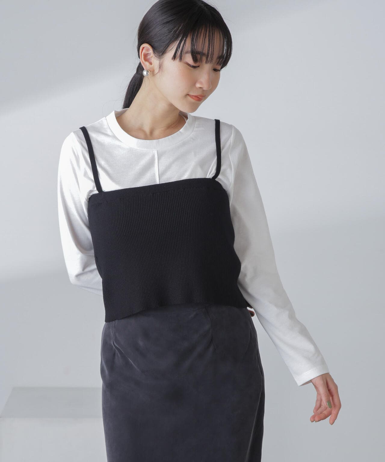 3WAYニットビスチェセットTee 6734122326