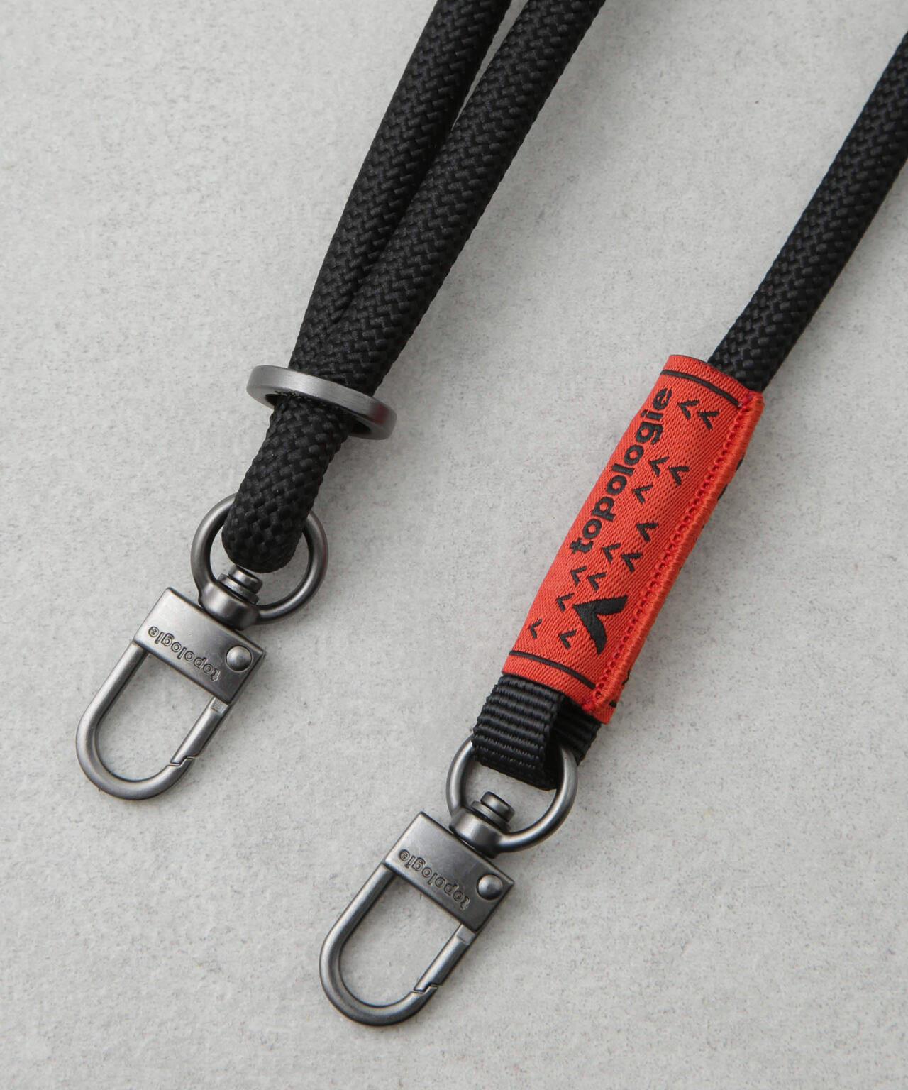 Topologie/8.0mm Rope Strap Black Solid 6705153023