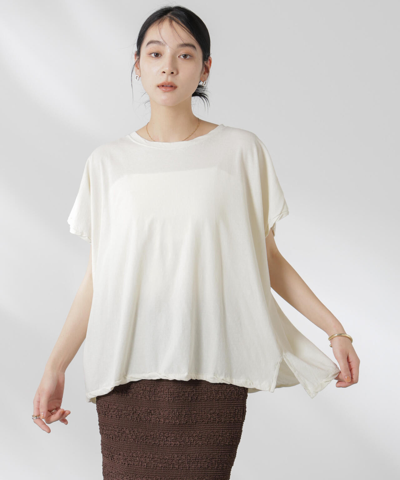 GREYCHORD/IVY フットボールデザインTシャツ 6715124022