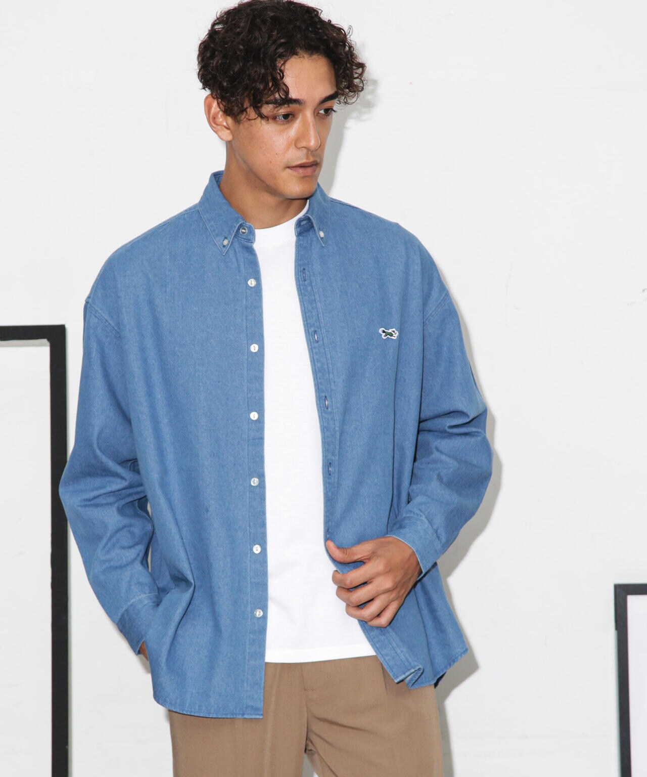 「Penney's別注」デニムシャツ 長袖 6723220221