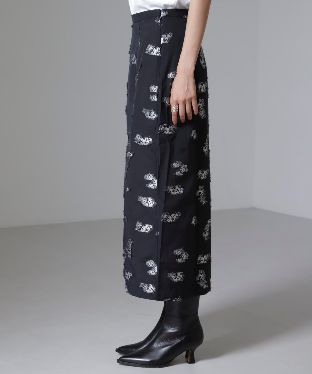 Baum und Pferdgarten/Flower Jacquard スカート(セットアップ可) 6714230013