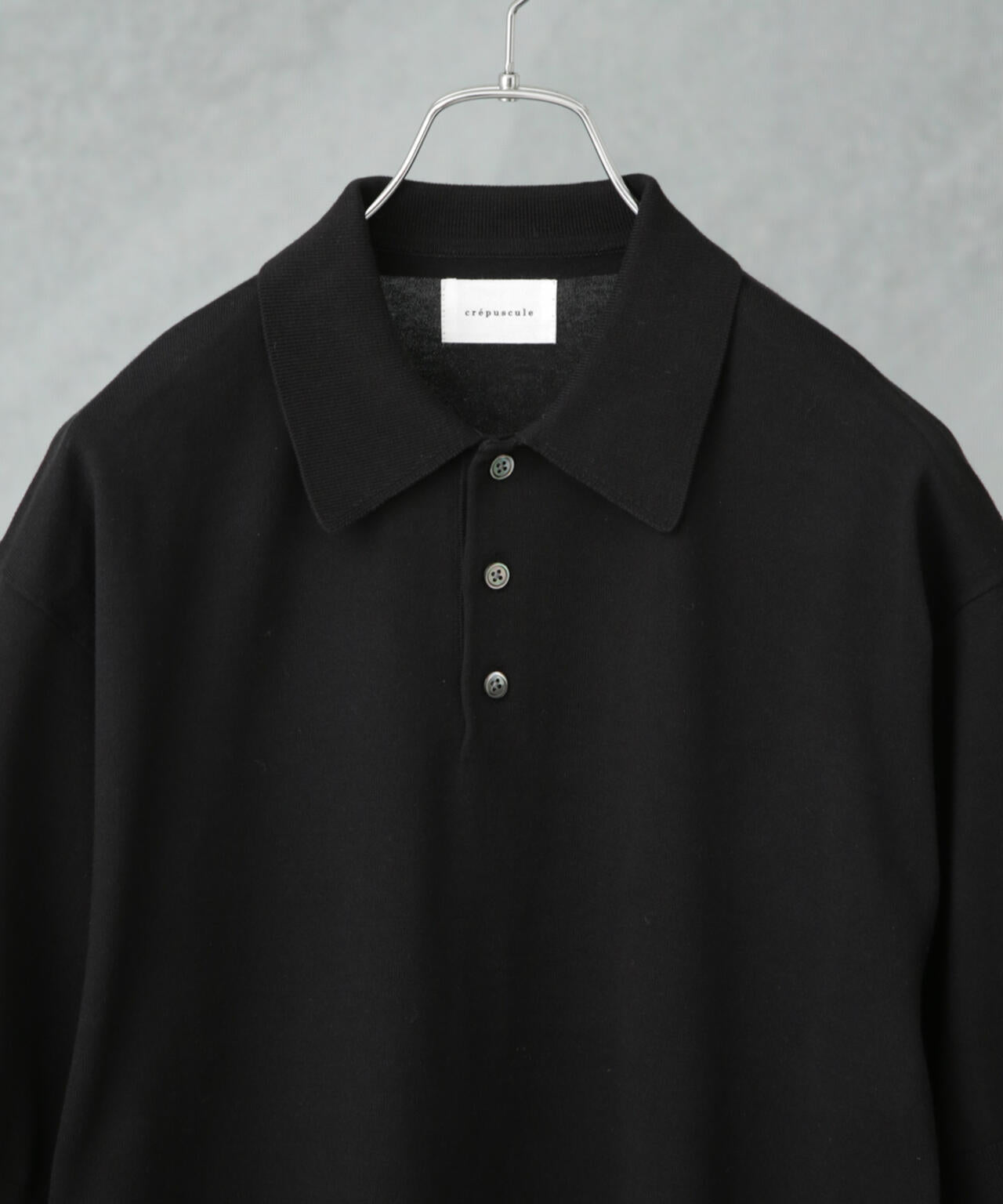 clepuscule/別注 S/S KNIT POLO 6705124015