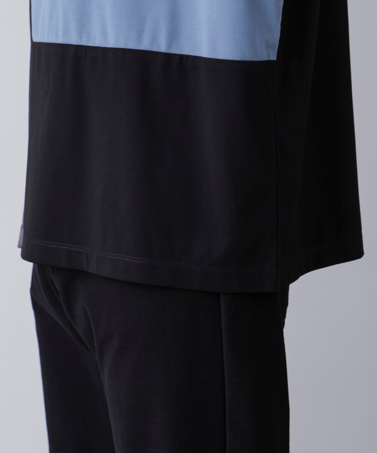 リラックス切り替えスムースTシャツ 半袖 6724124261
