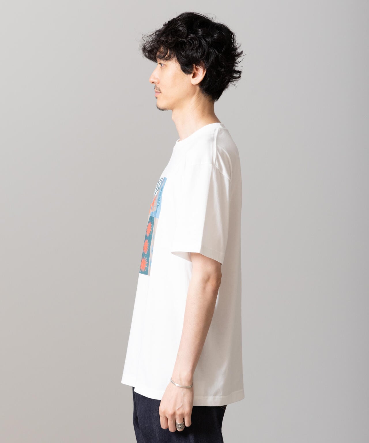「Toyameg」modern academic TILE Tシャツ 6684224221