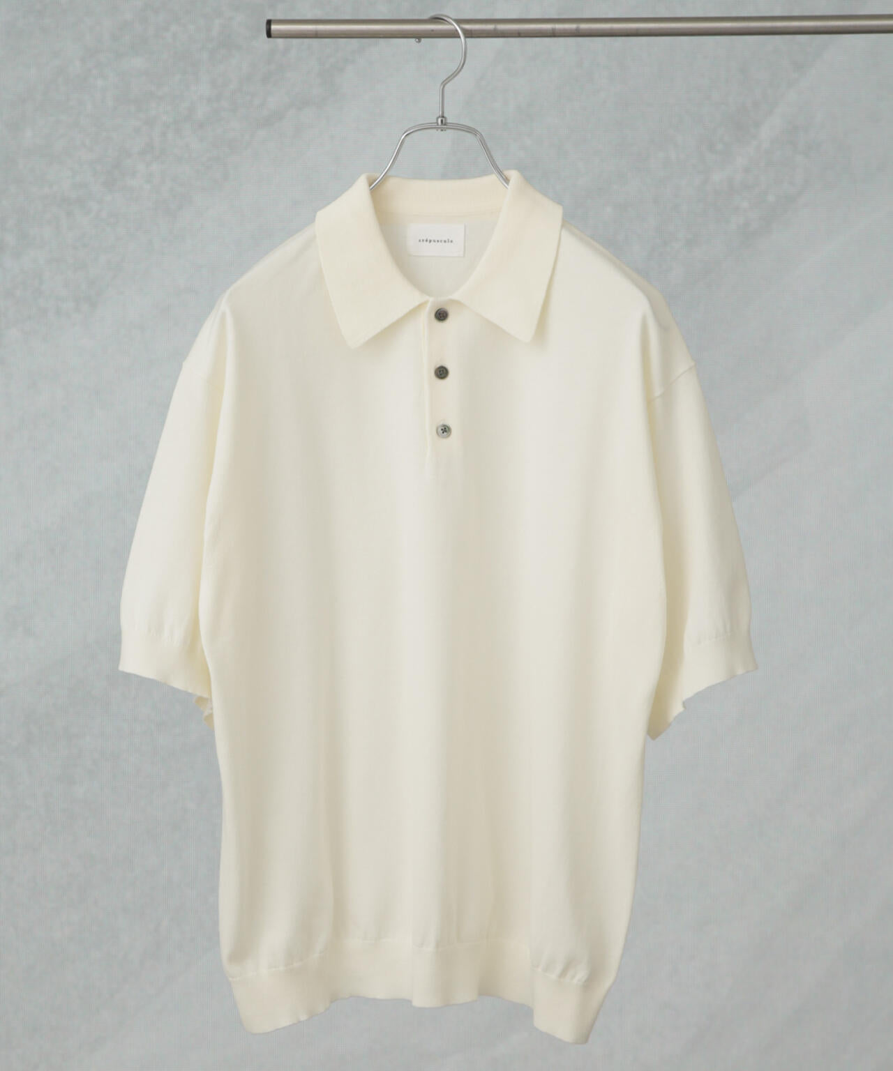 clepuscule/別注 S/S KNIT POLO 6705124015