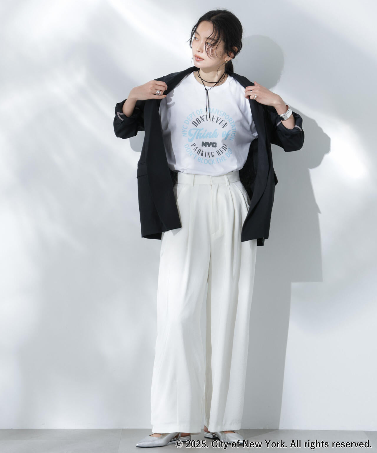 GOOD ROCK SPEED×Anti Soaked(R) 汗染み防止 NYC Tシャツ 6695124308