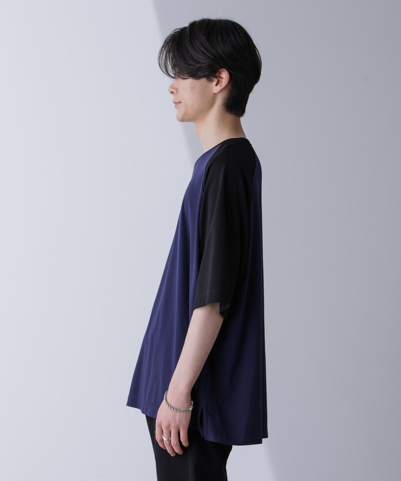 WEB限定/ワイドシルエットラグランTシャツ 半袖 6724224207
