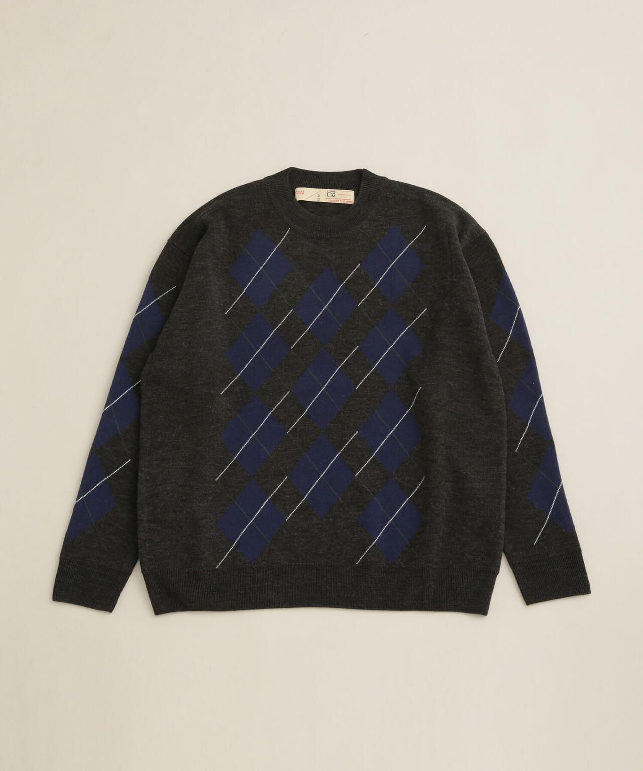 LB.03/アーガイルクルーネックニット 6682222213