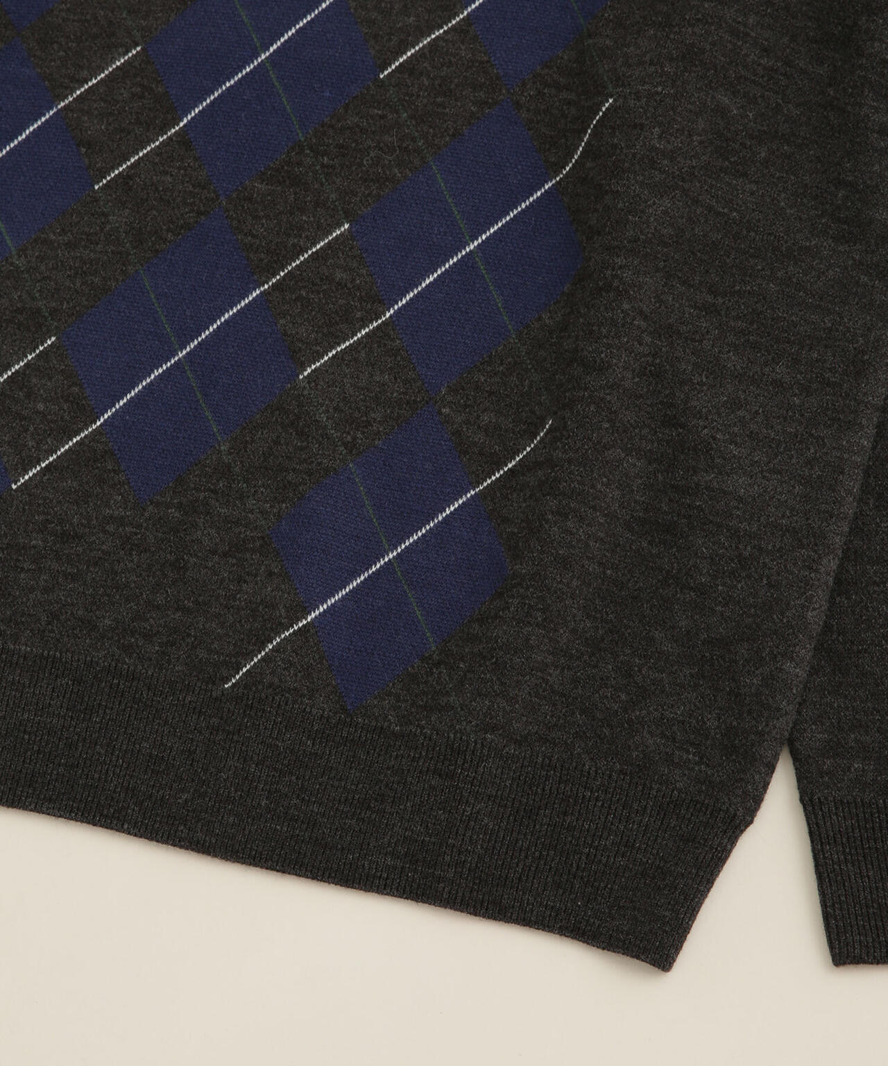 LB.03/アーガイルクルーネックニット 6682222213