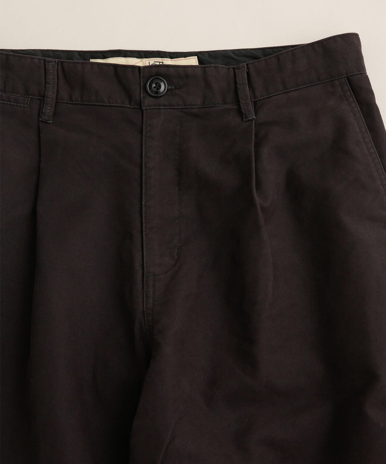 LB.03/モールスキンワンタックパンツ 6682227218