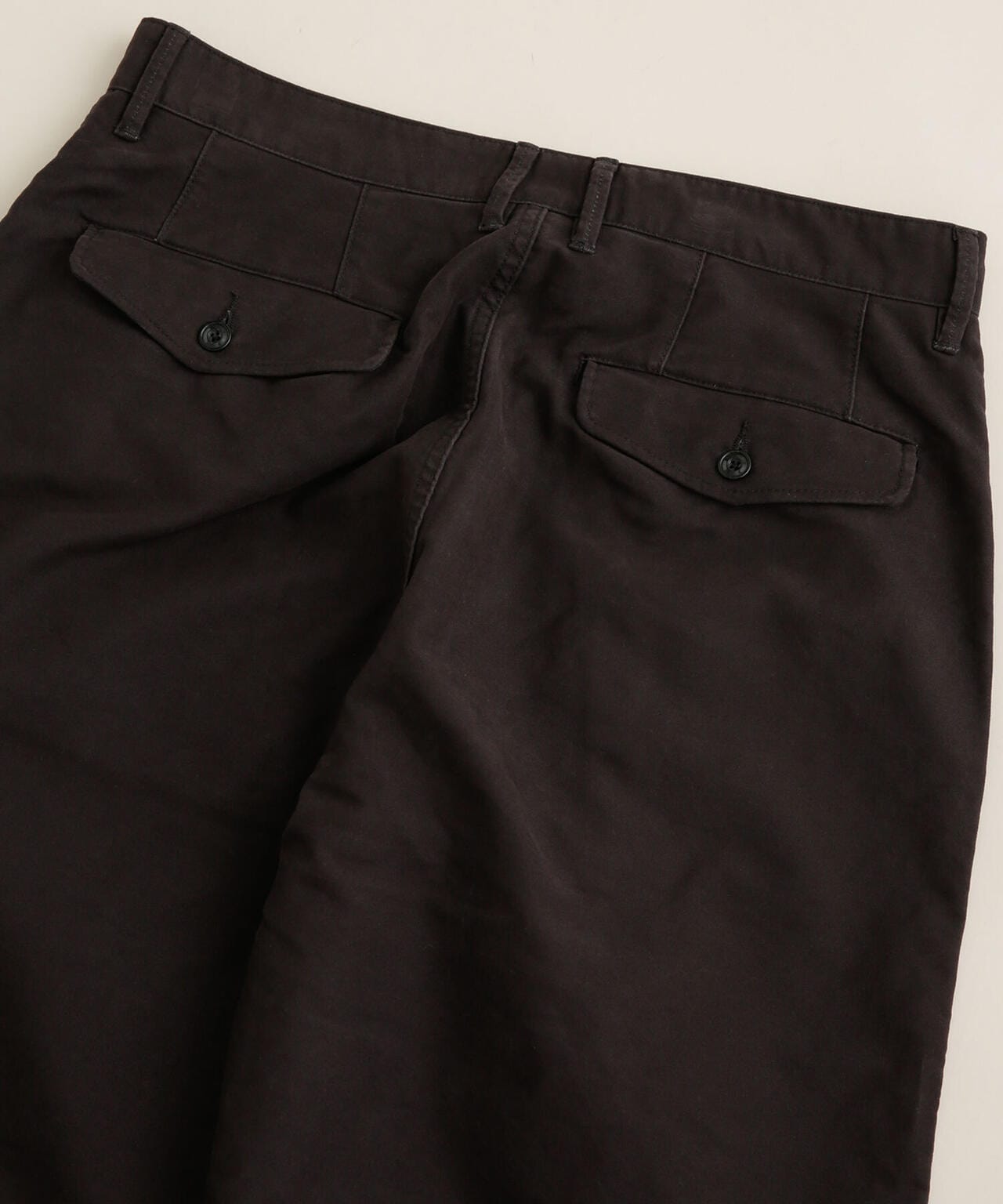 LB.03/モールスキンワンタックパンツ 6682227218