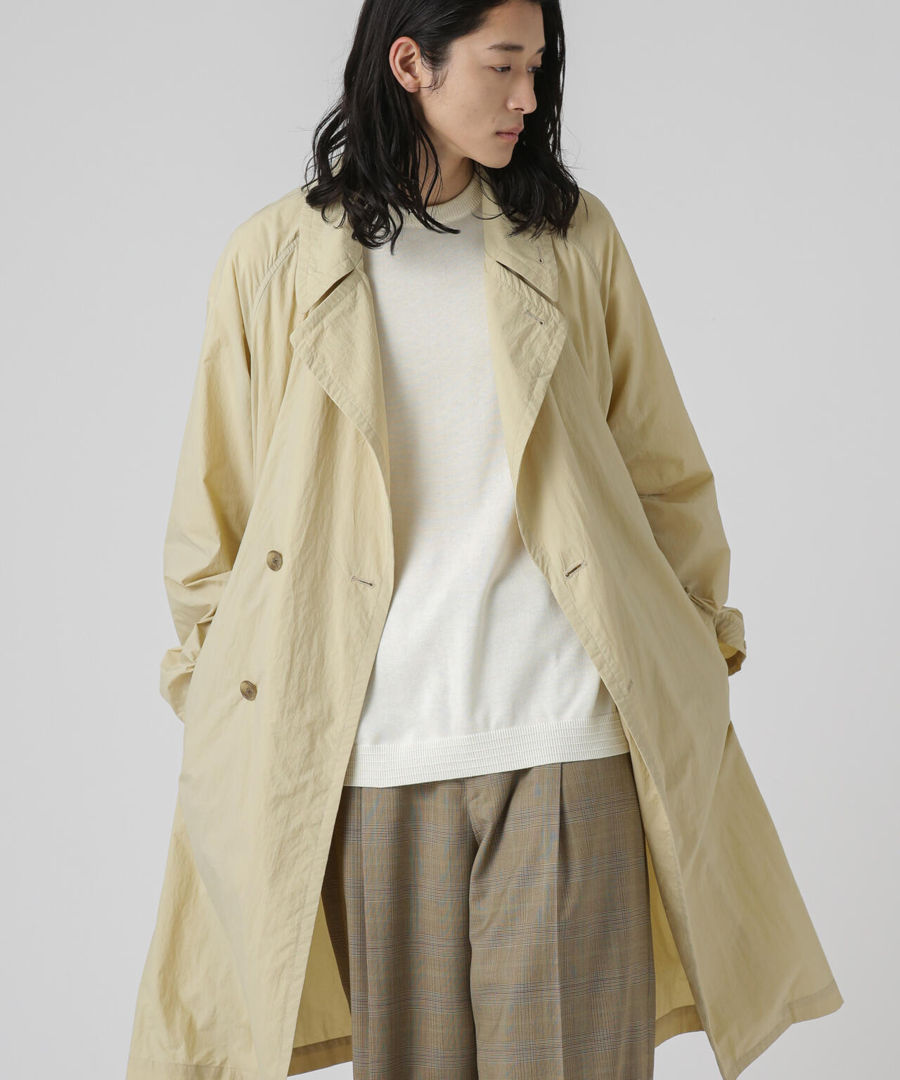 LB.03/「SQUALL PROOF」パッカブルステンカラーコート 6683111207