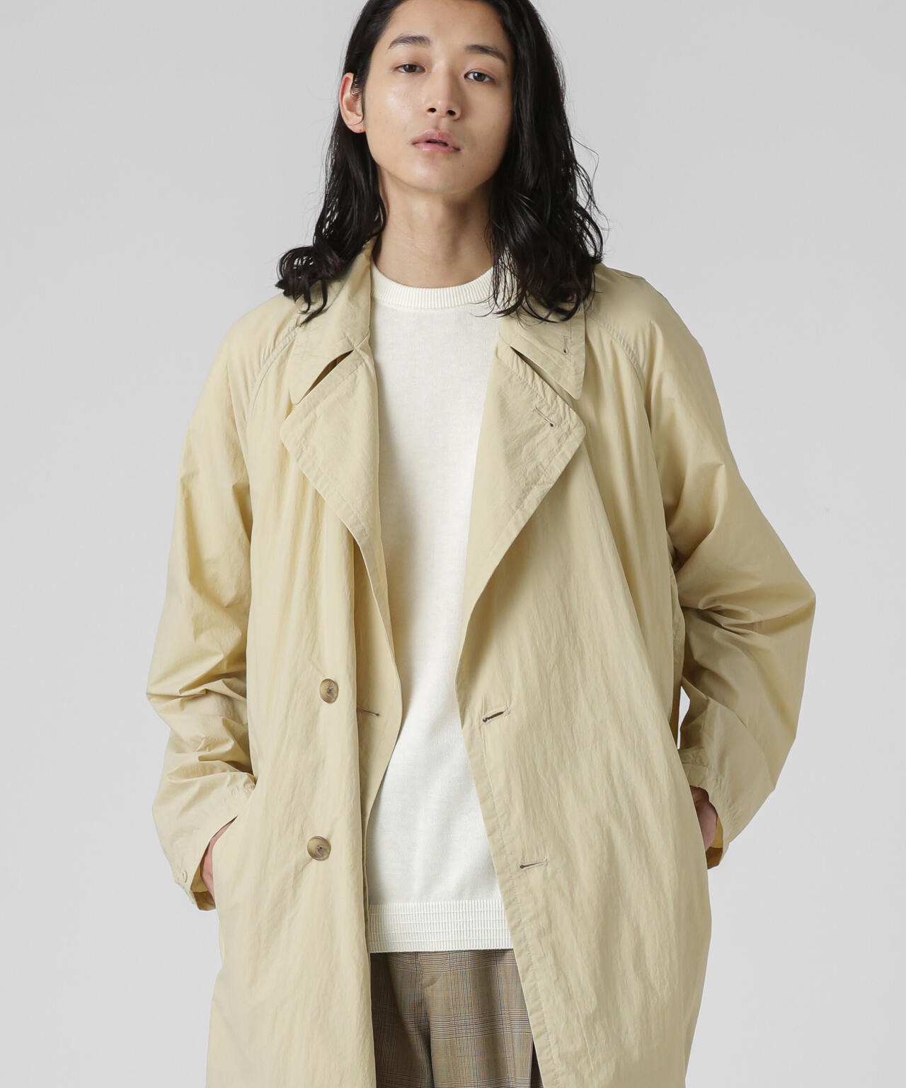 LB.03/「SQUALL PROOF」パッカブルステンカラーコート 6683111207