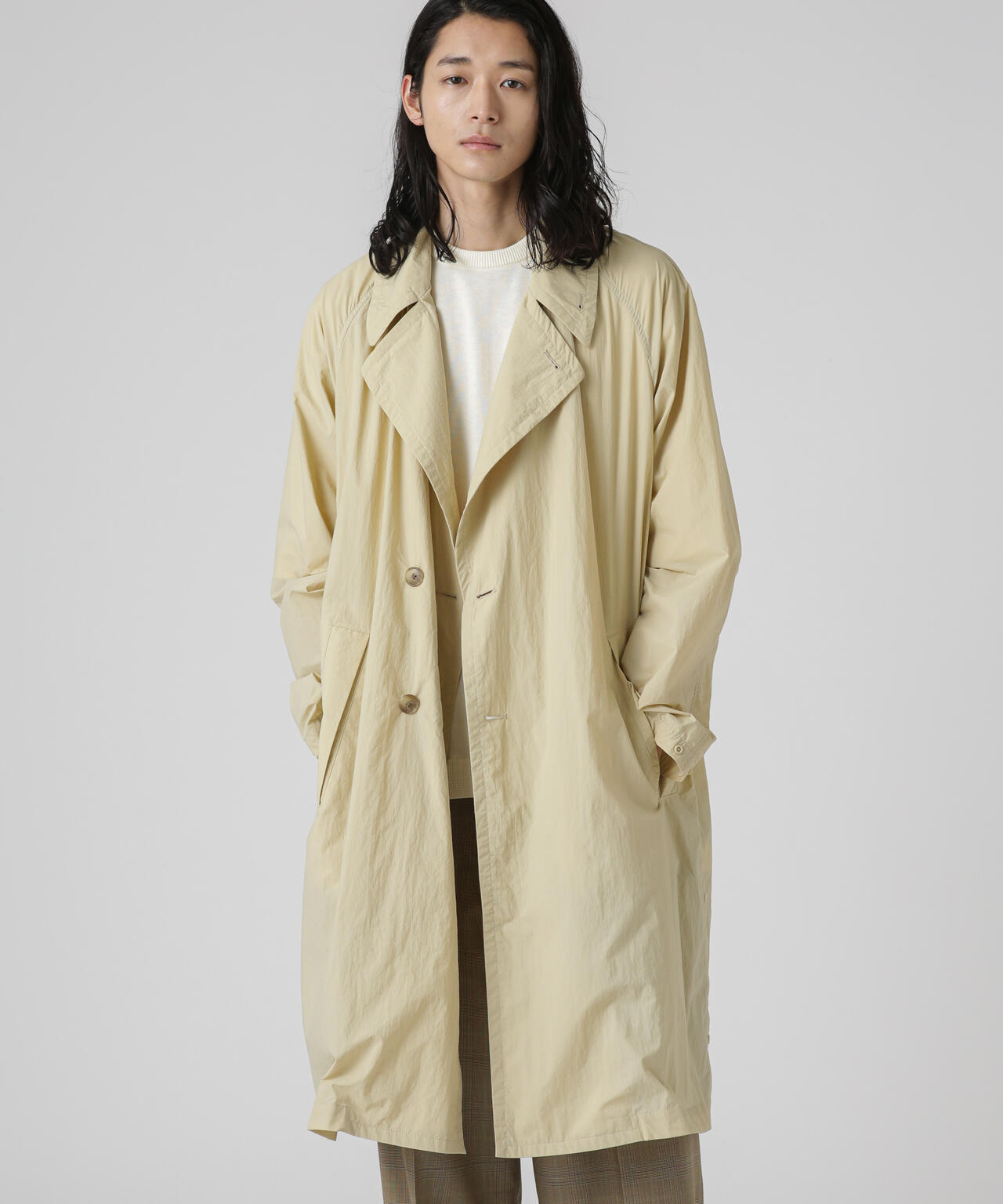 LB.03/「SQUALL PROOF」パッカブルステンカラーコート 6683111207