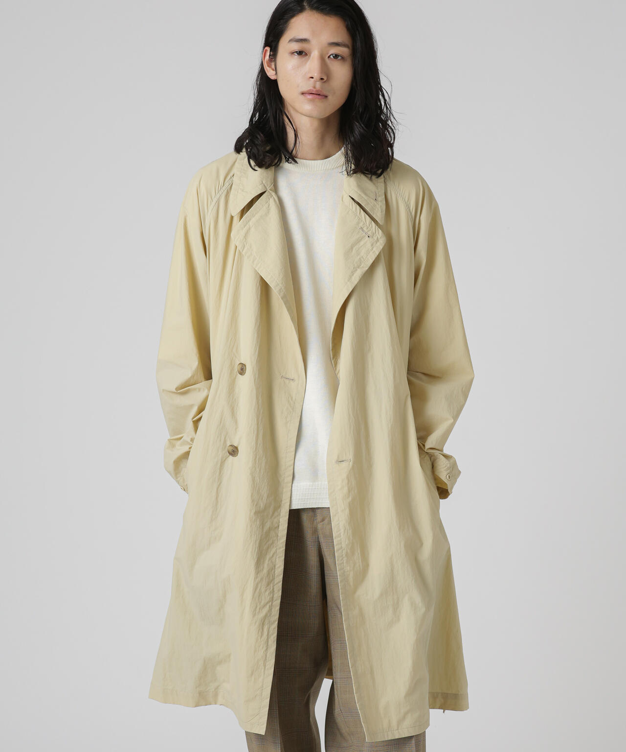 LB.03/「SQUALL PROOF」パッカブルステンカラーコート 6683111207