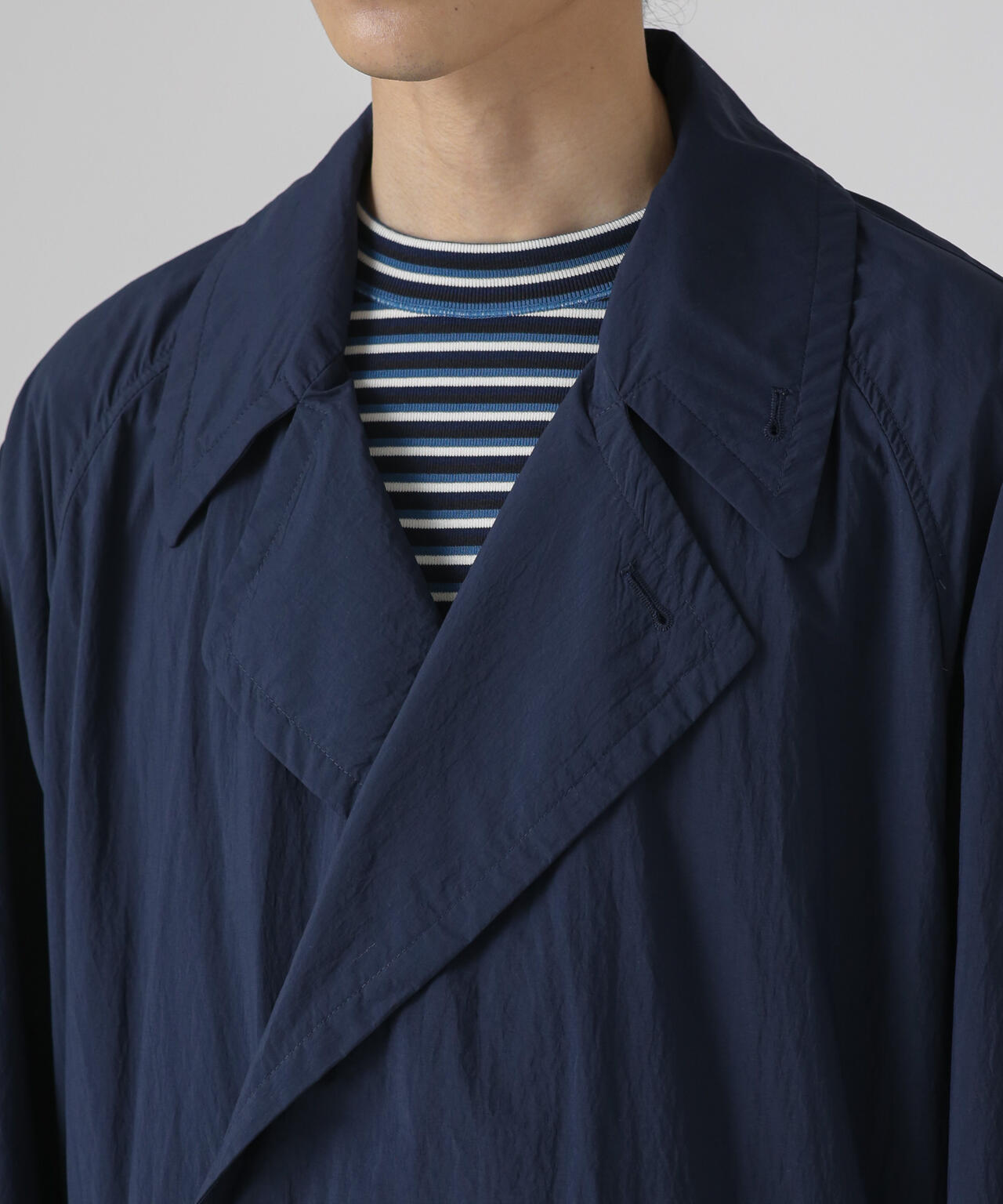 LB.03/「SQUALL PROOF」パッカブルステンカラーコート 6683111207