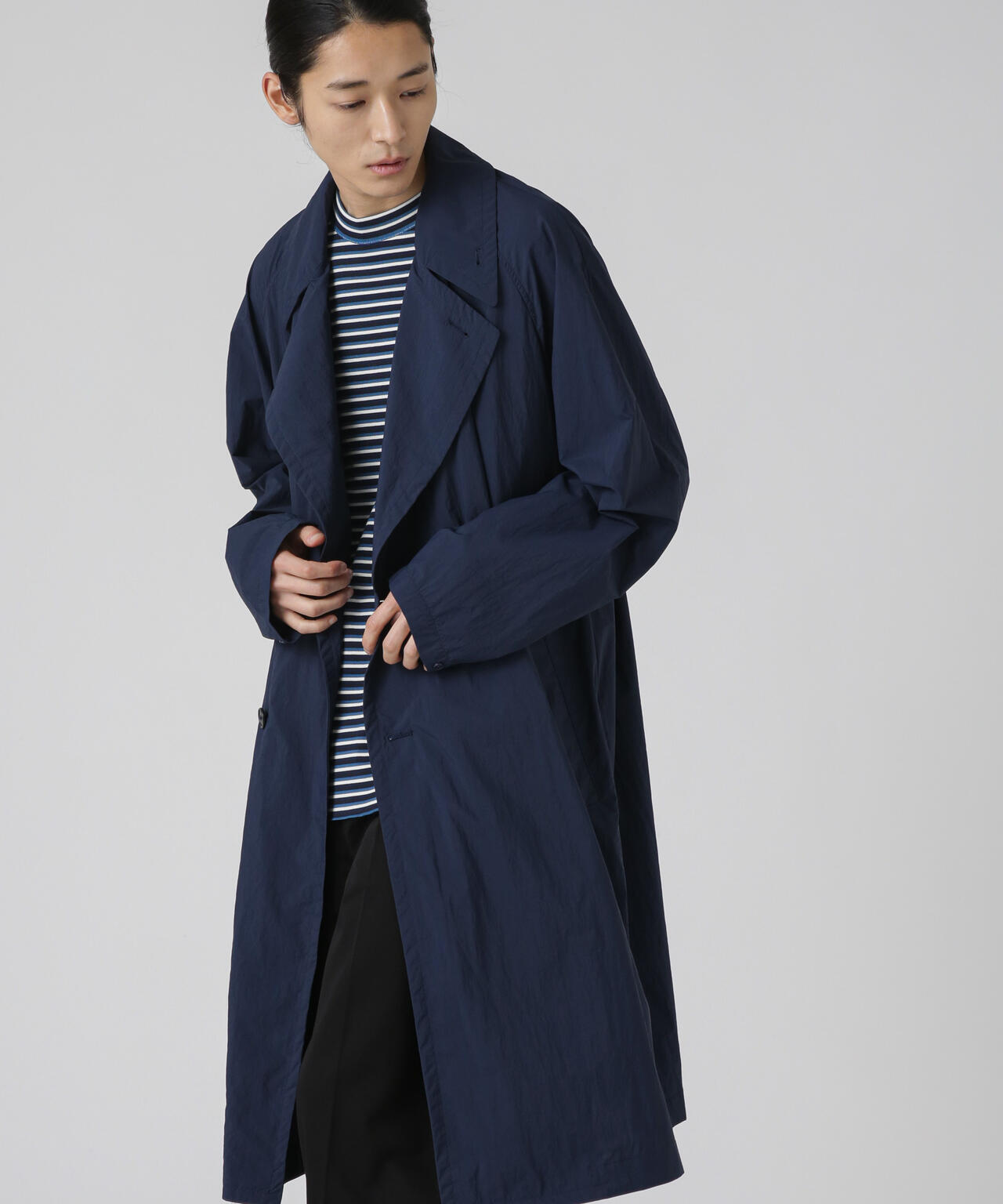 LB.03/「SQUALL PROOF」パッカブルステンカラーコート 6683111207