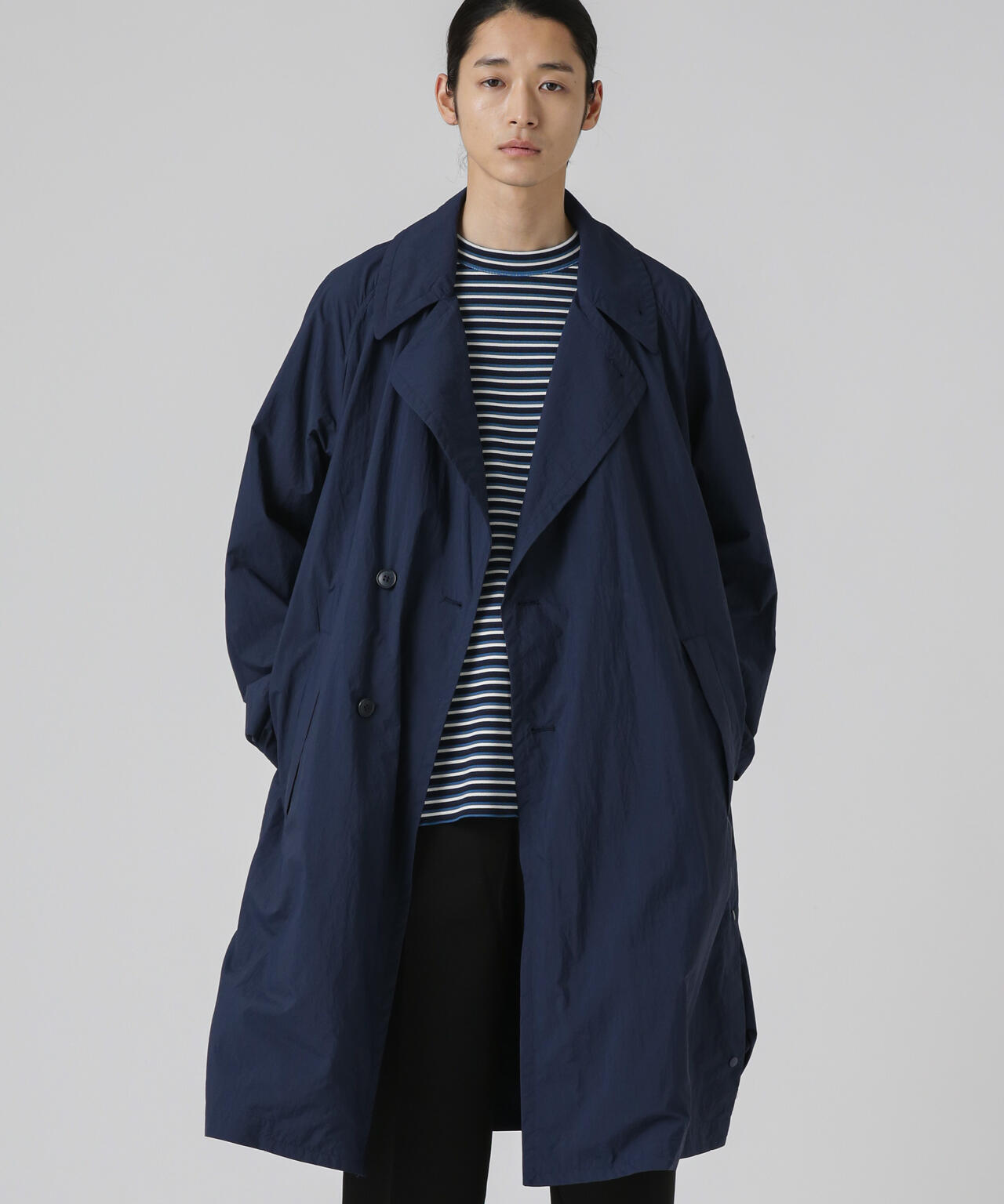 LB.03/「SQUALL PROOF」パッカブルステンカラーコート 6683111207