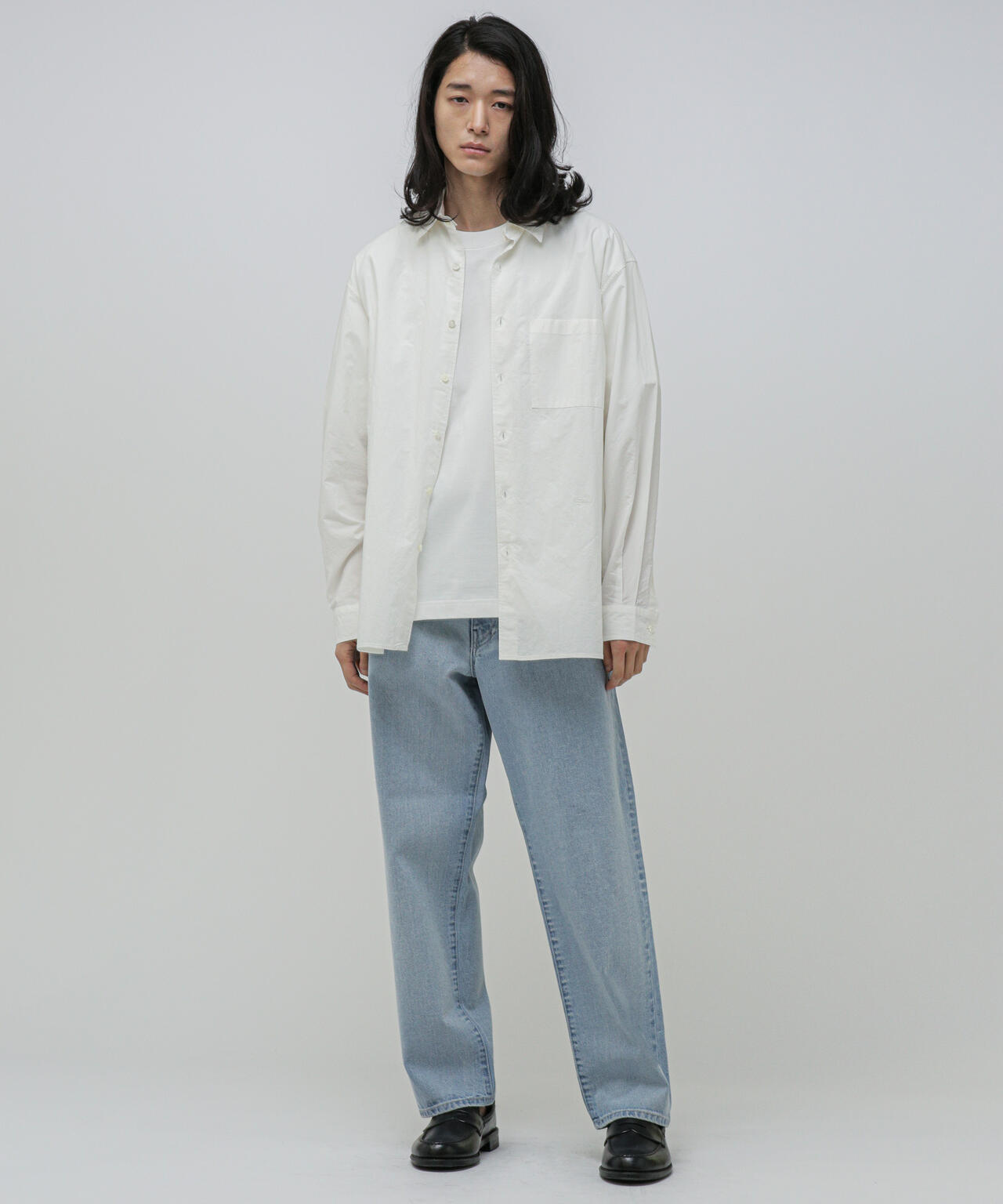 LB.03/「ESSENTIAL LINE」デタッチャブルカラーシャツ 6683120214