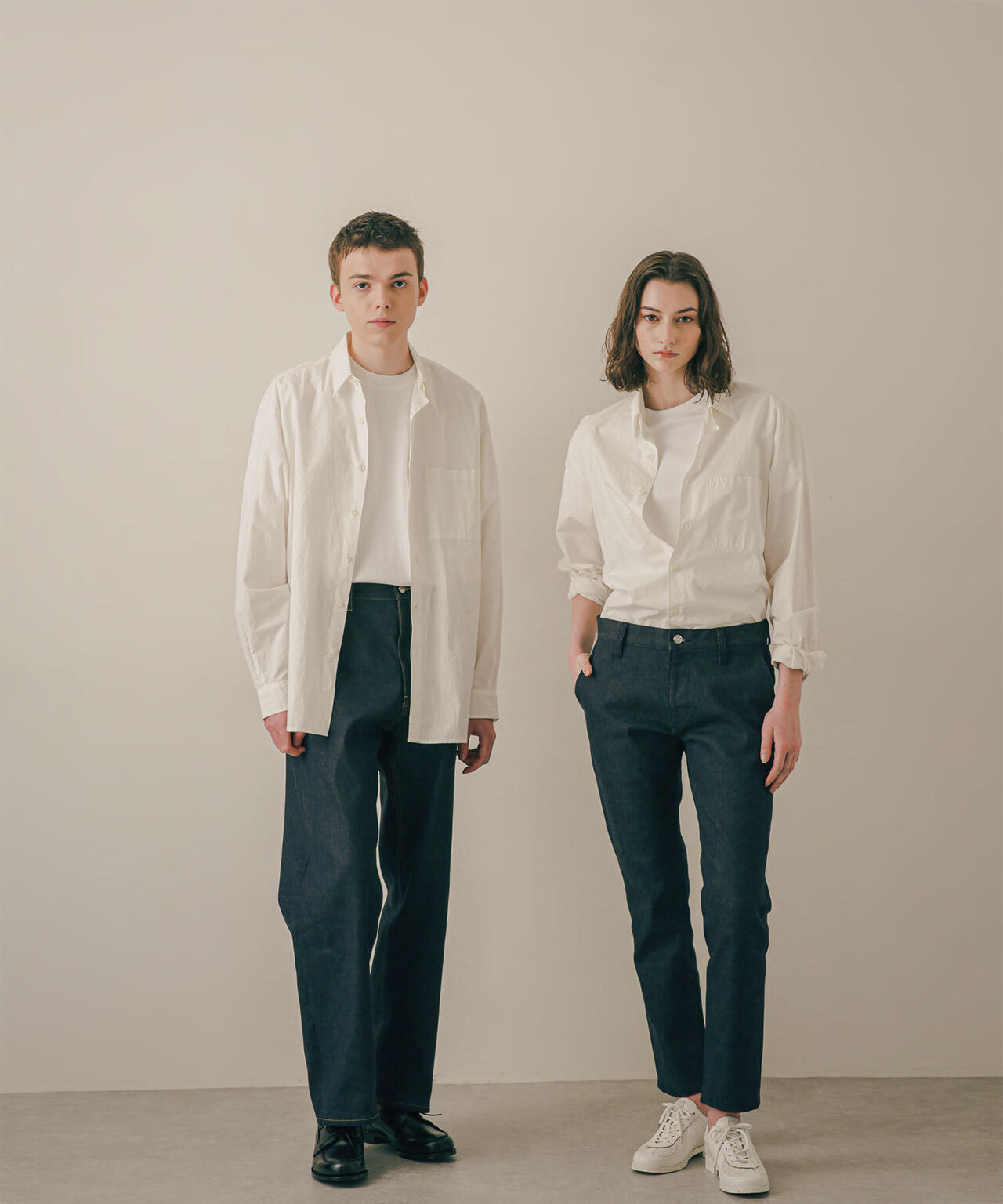 LB.03/「ESSENTIAL LINE」デタッチャブルカラーシャツ 6683120214