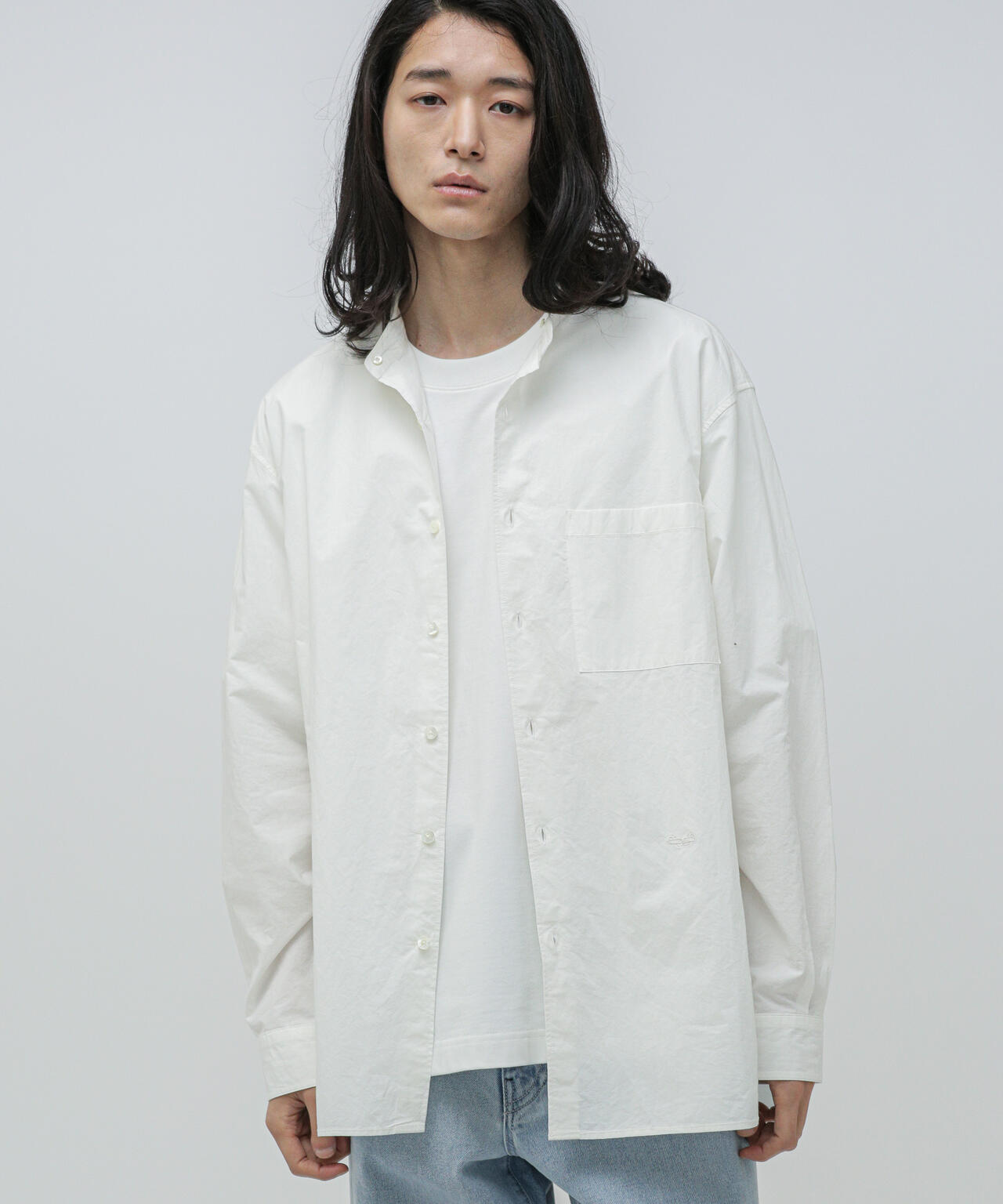 LB.03/「ESSENTIAL LINE」デタッチャブルカラーシャツ 6683120214