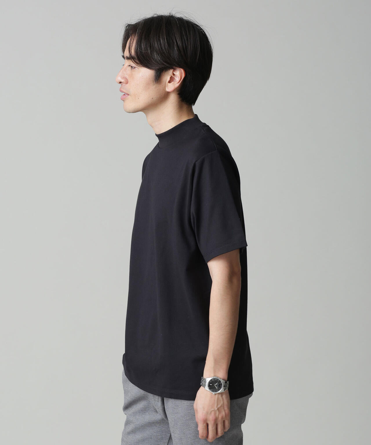 LB.03/Anti Soaked 汗染み防止 モックネックTシャツ 6683124203