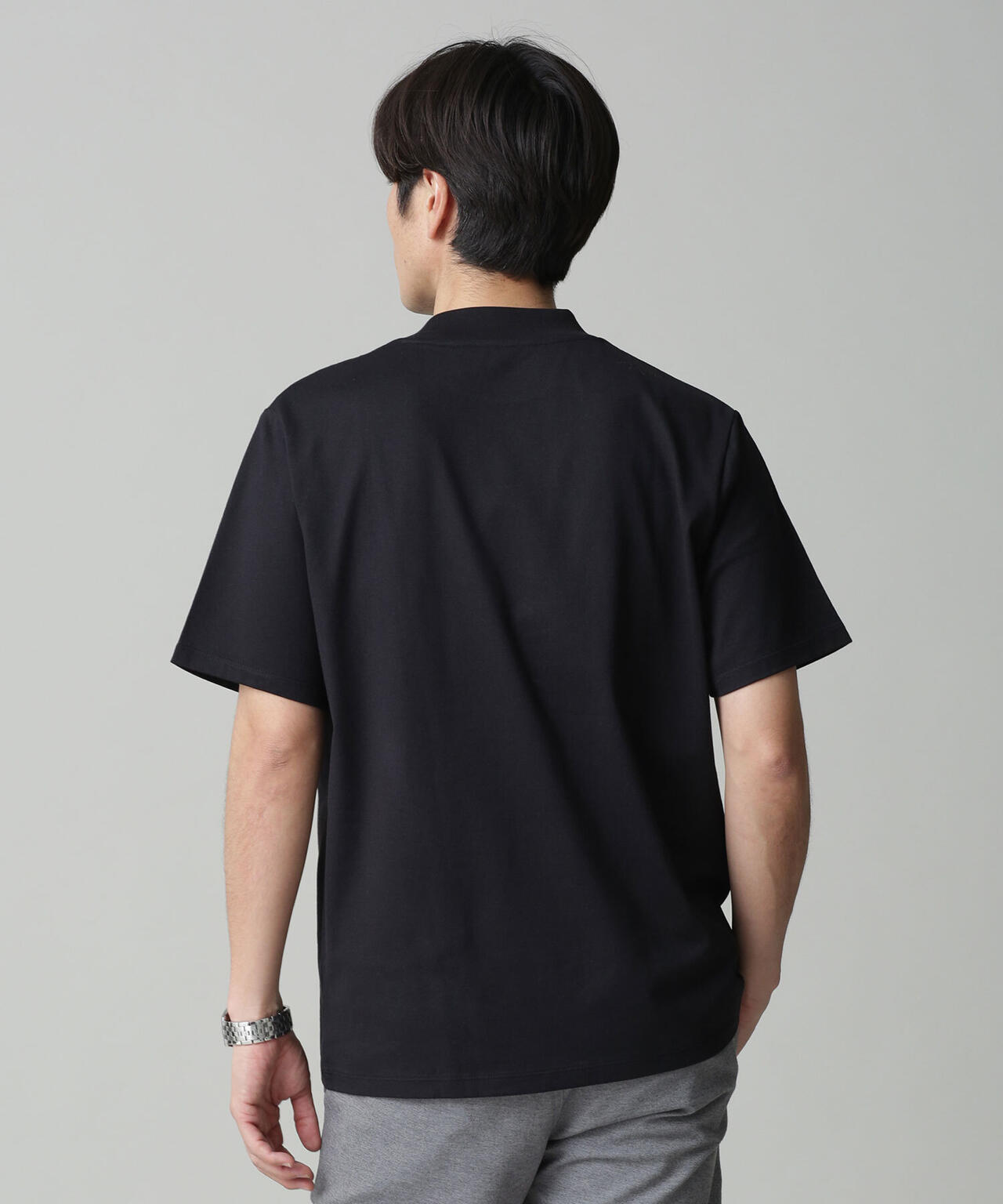 LB.03/Anti Soaked 汗染み防止 モックネックTシャツ 6683124203