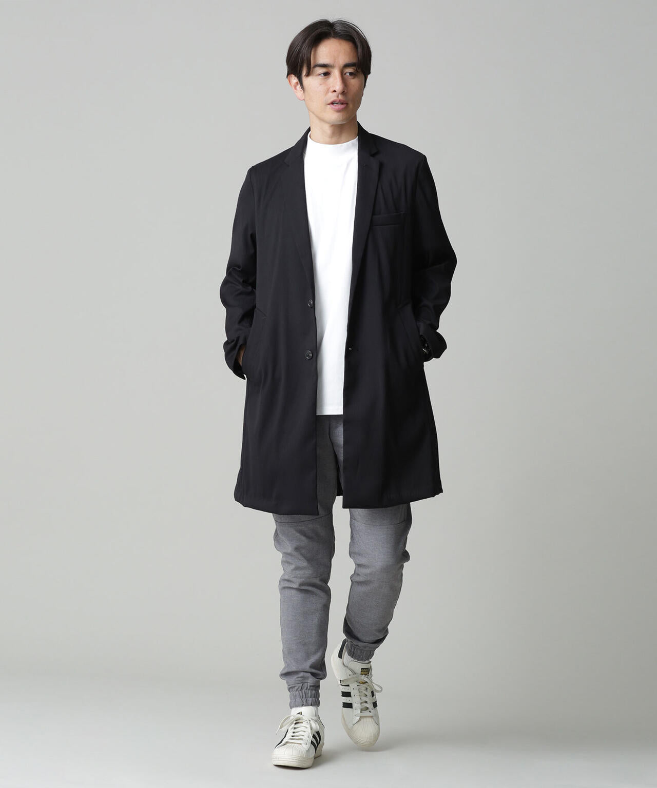 LB.03/Anti Soaked 汗染み防止 モックネックTシャツ 6683124203